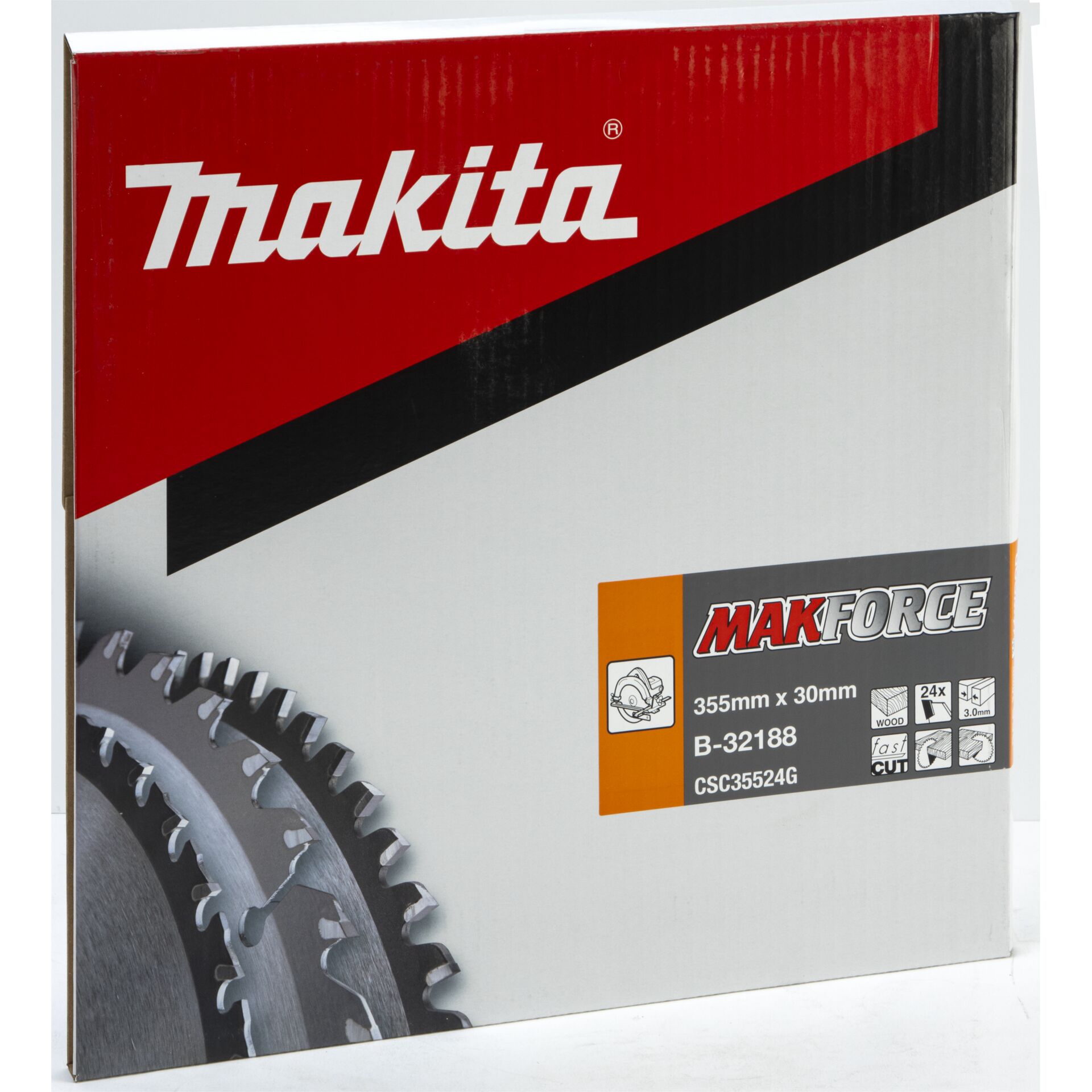 Makita MAKFORCE Saw Blade 355x30x24Z