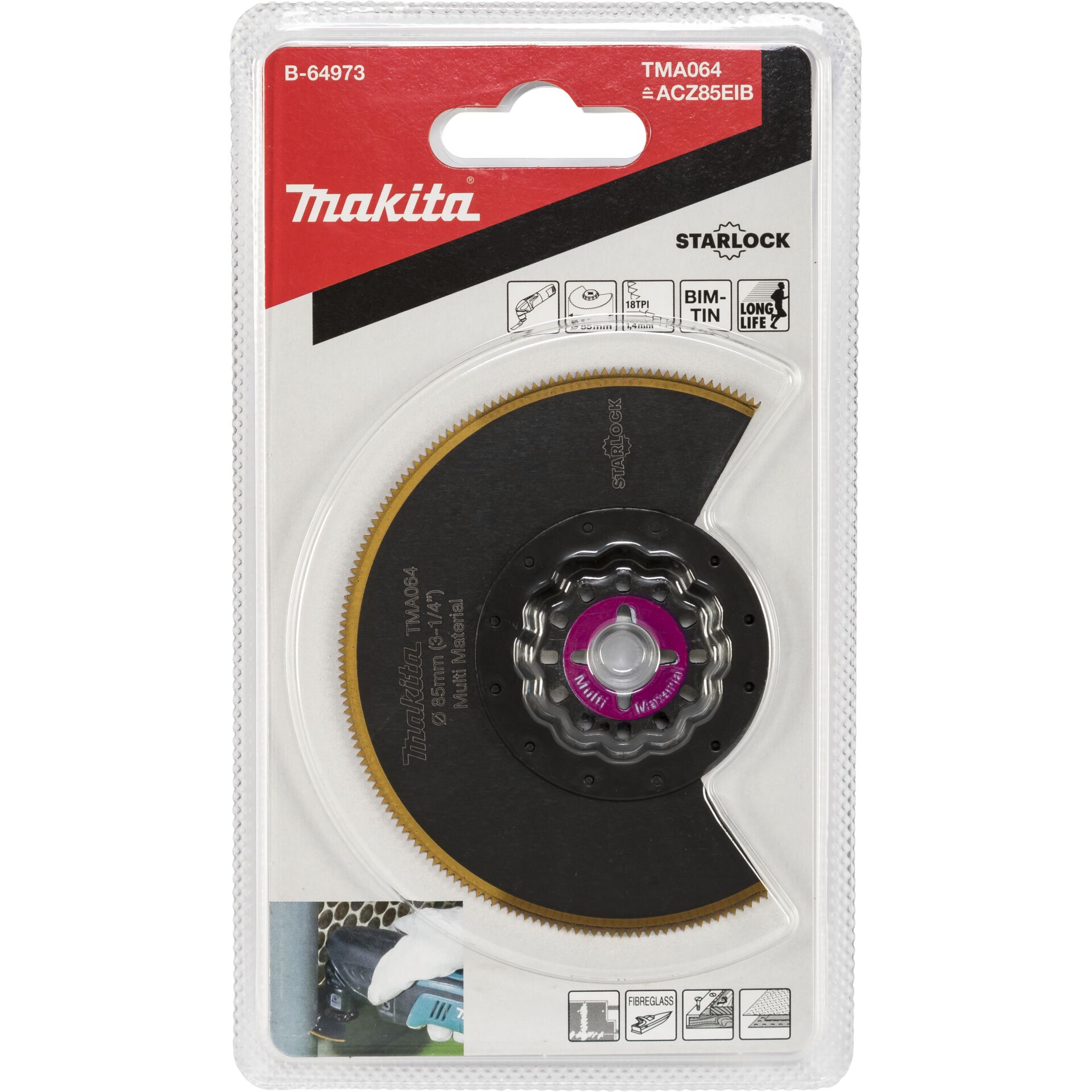 Makita Segment Saw Blade 85mm TMA064