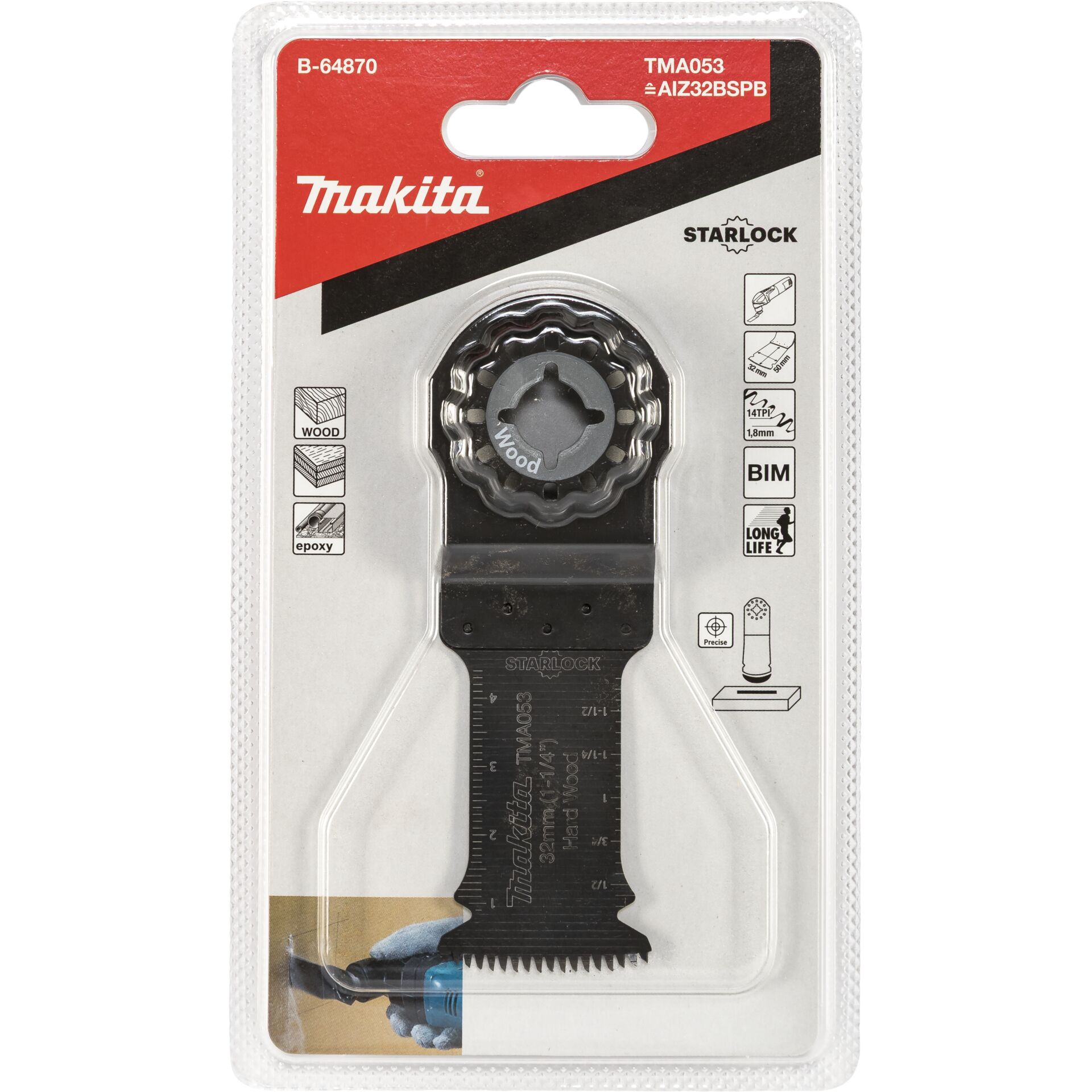 Makita Plunge Cut Saw Blade 32mm TMA053