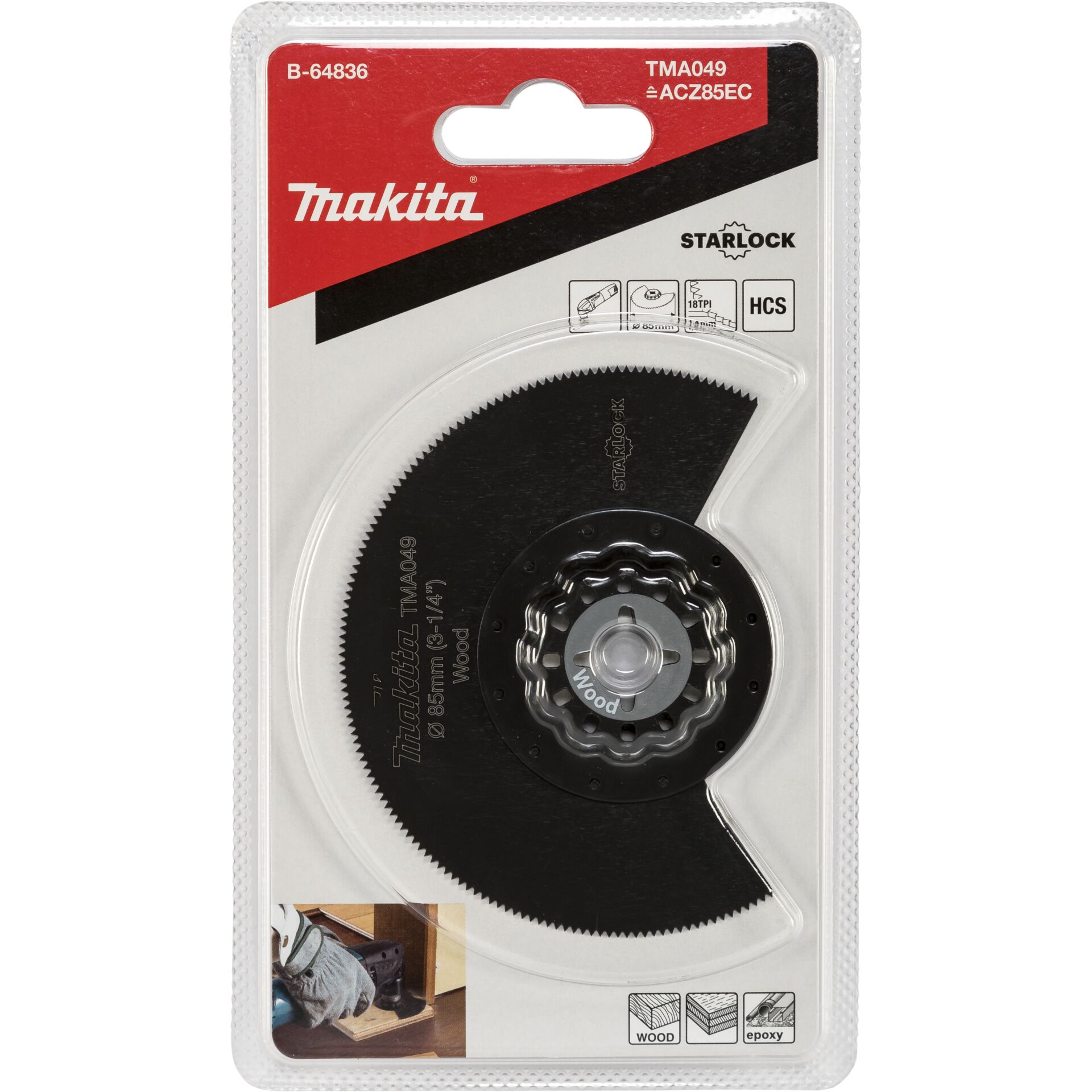 Makita Segment Saw Blade 85mm TMA049
