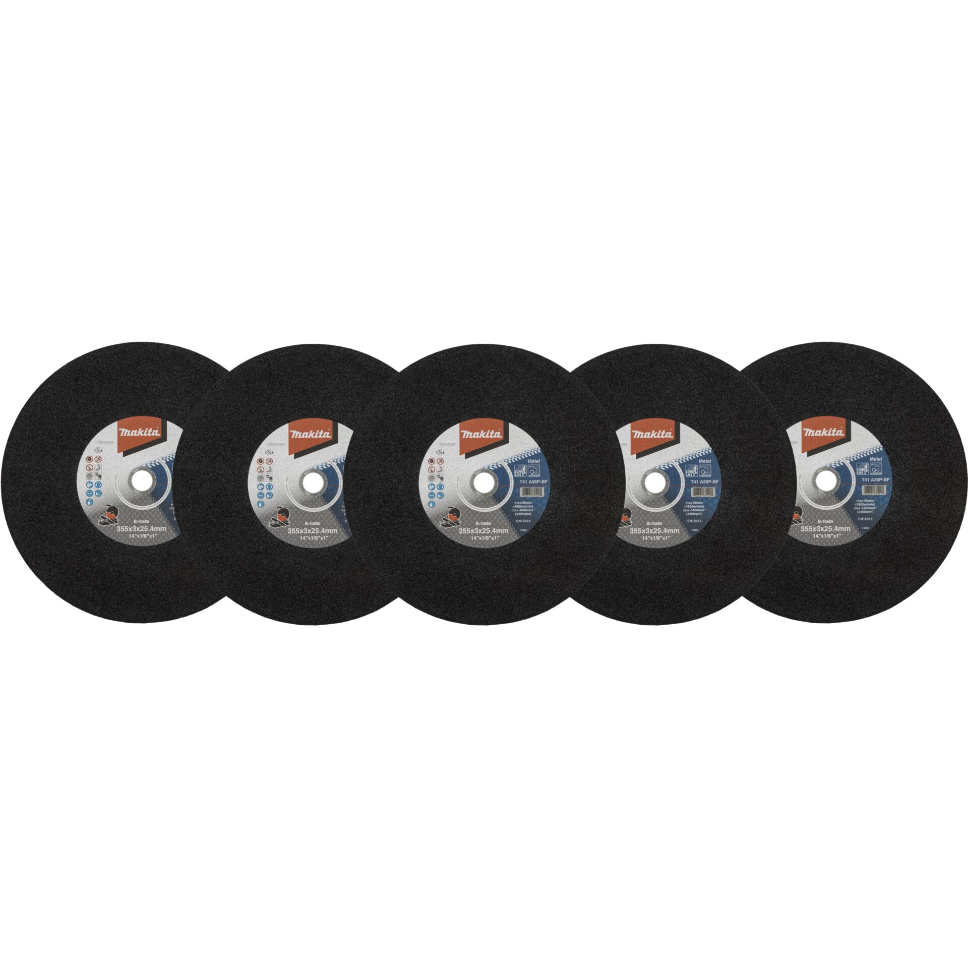 Makita Cutting Disk 355mm 5pcs