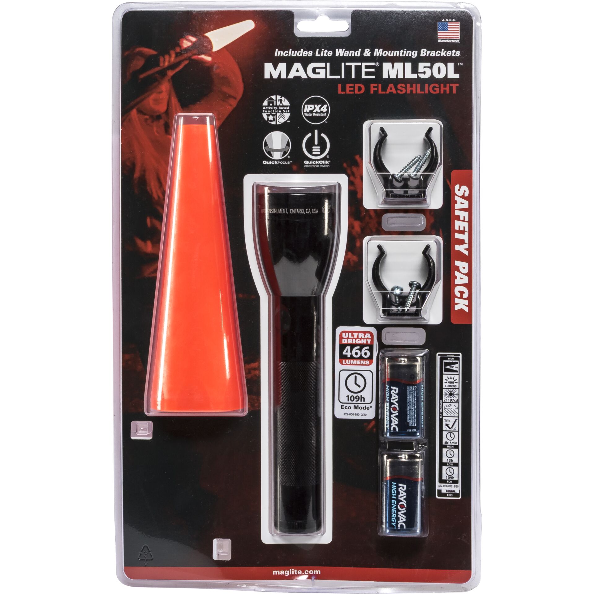 Maglite ML50 LED Sicherheitslampe black