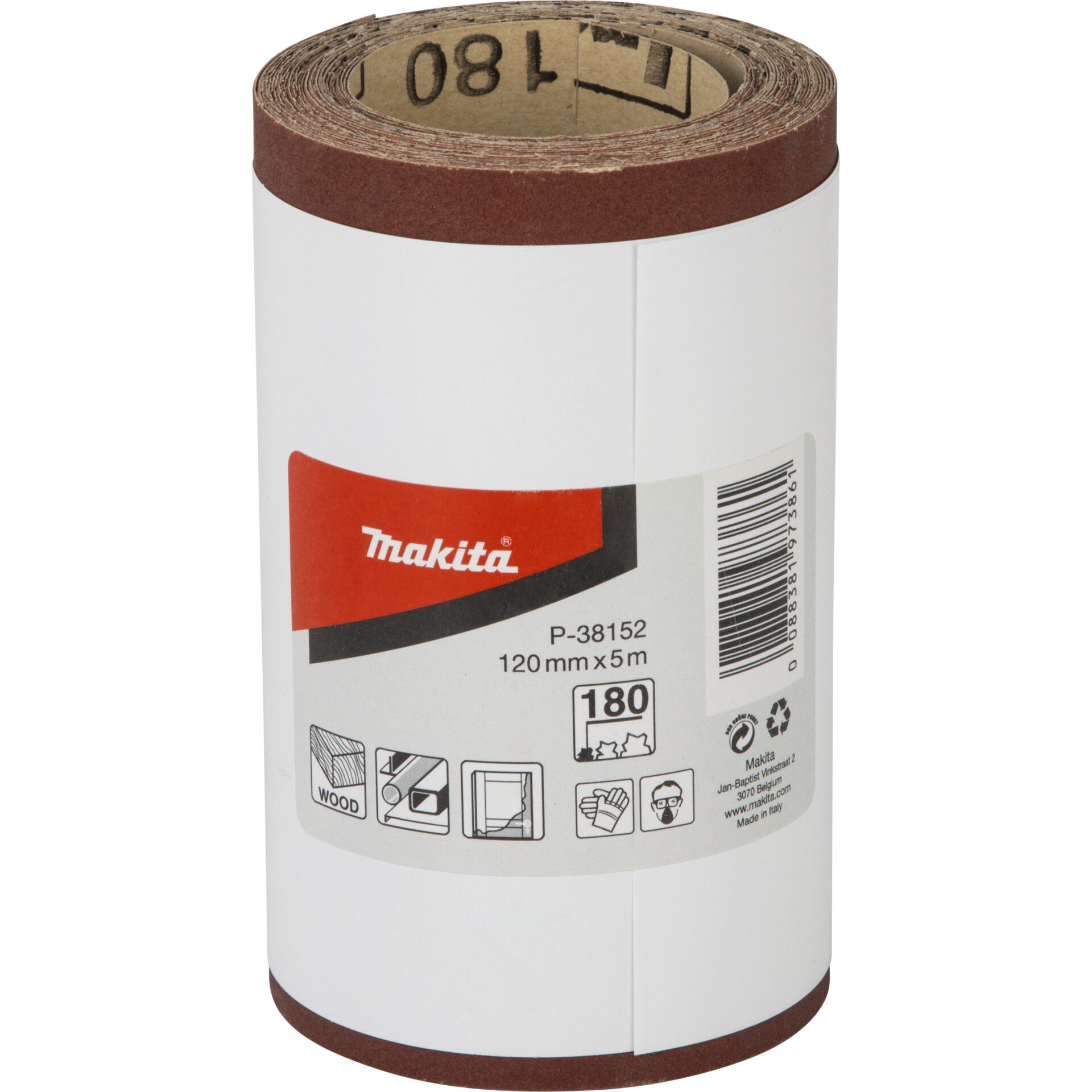 Makita Sanding Roll 120mmx5m K180