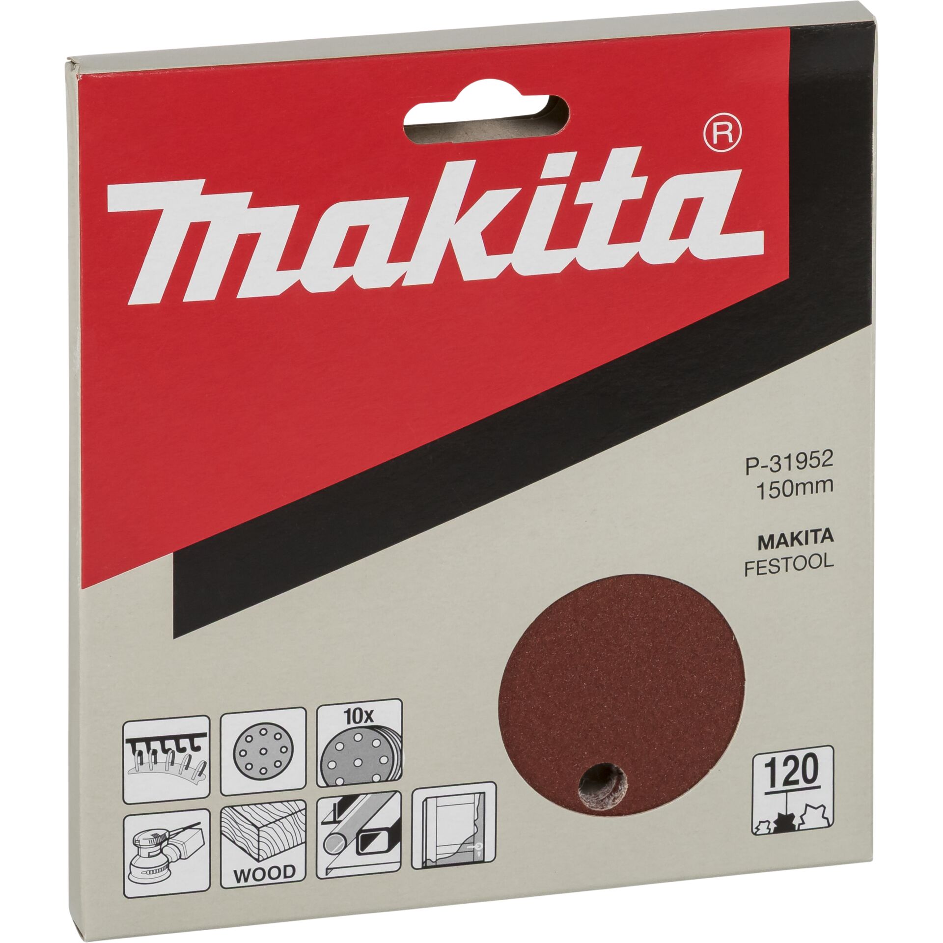 Makita Sand Paper Kl. 150mm K120