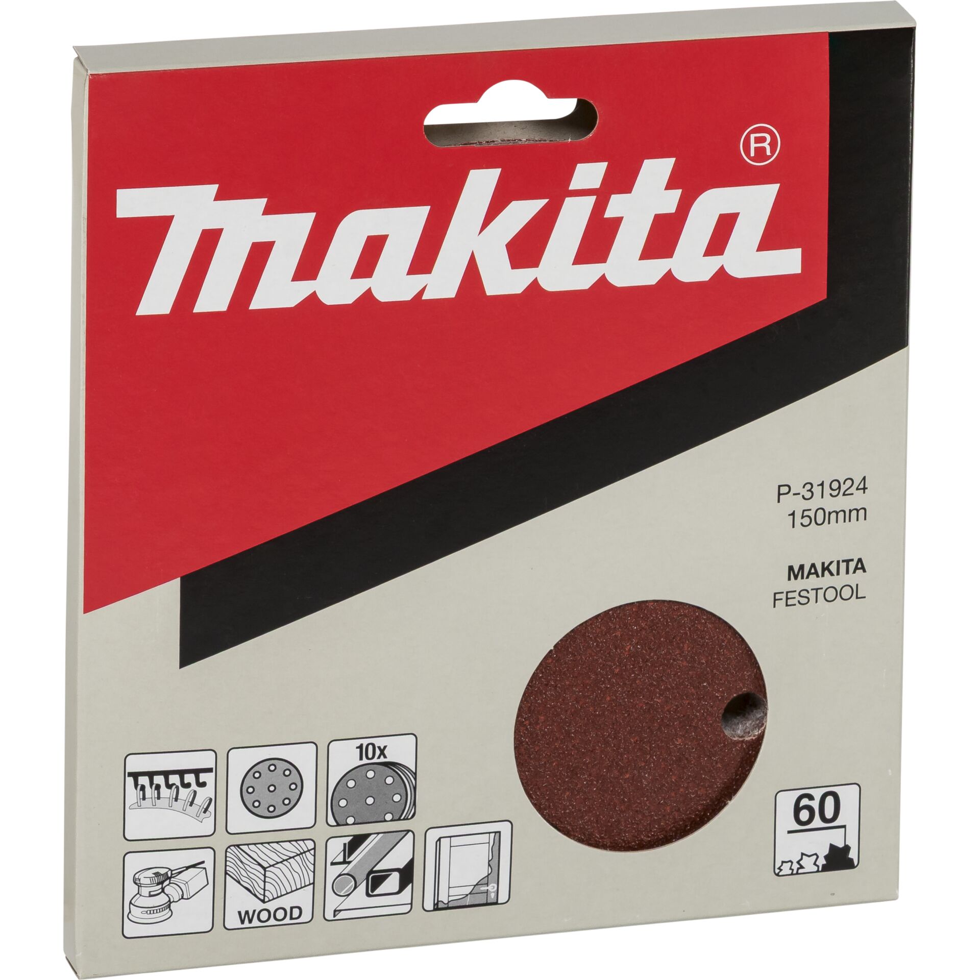 Makita Sand Paper 150mm K60
