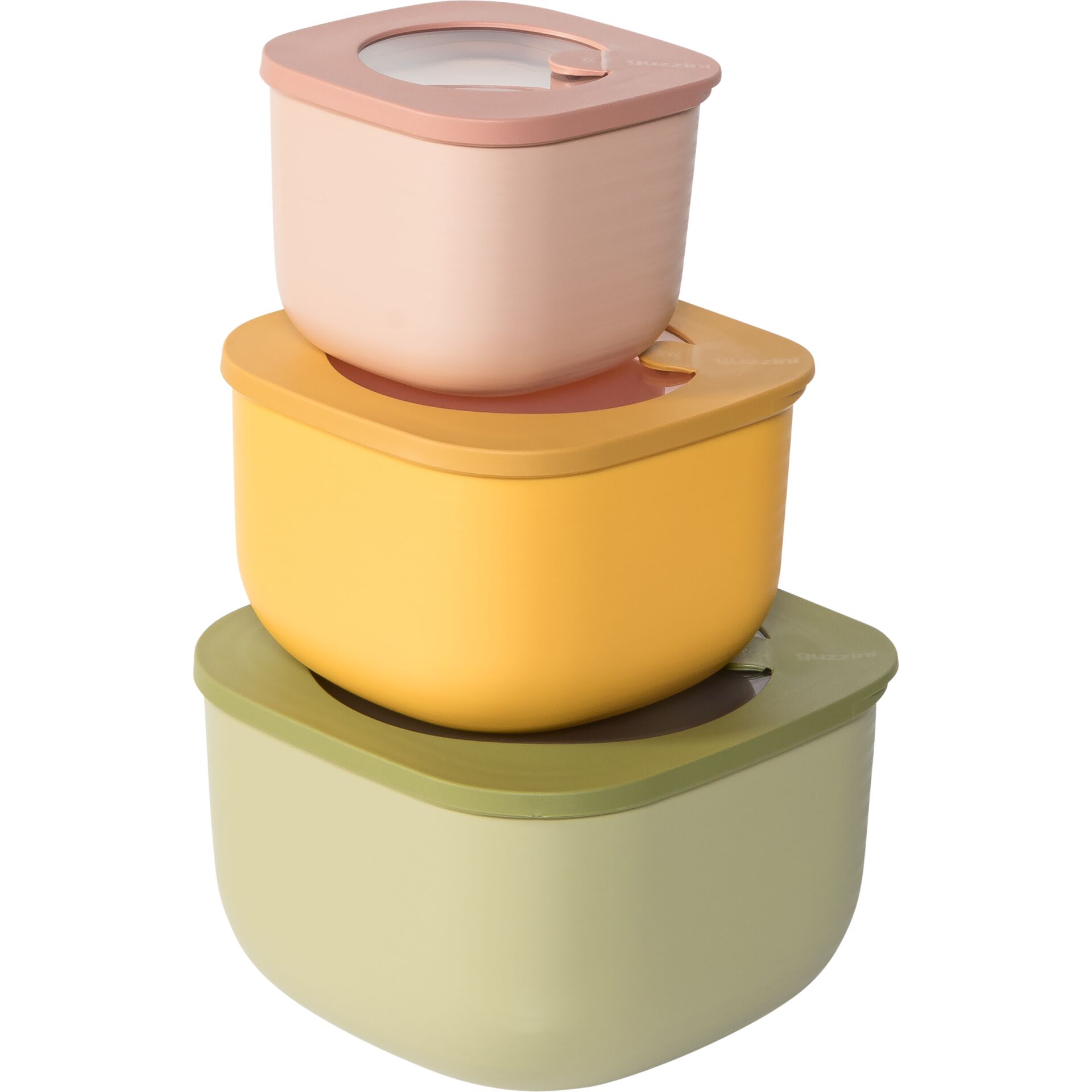 Guzzini ECO STORE & MORE Set of 3 depp containers