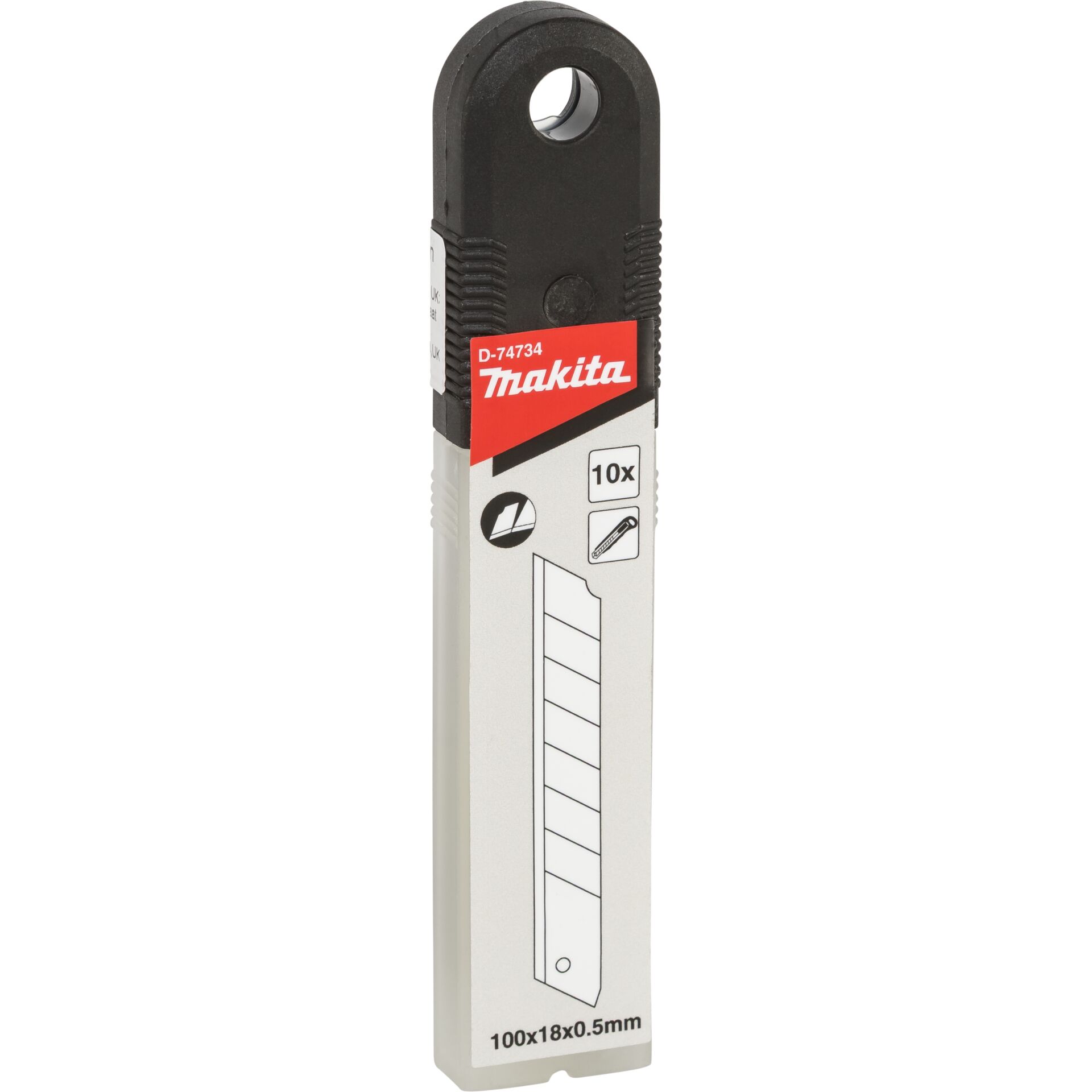 Makita D-74734 Snap-Off Knife Blades 10pcs
