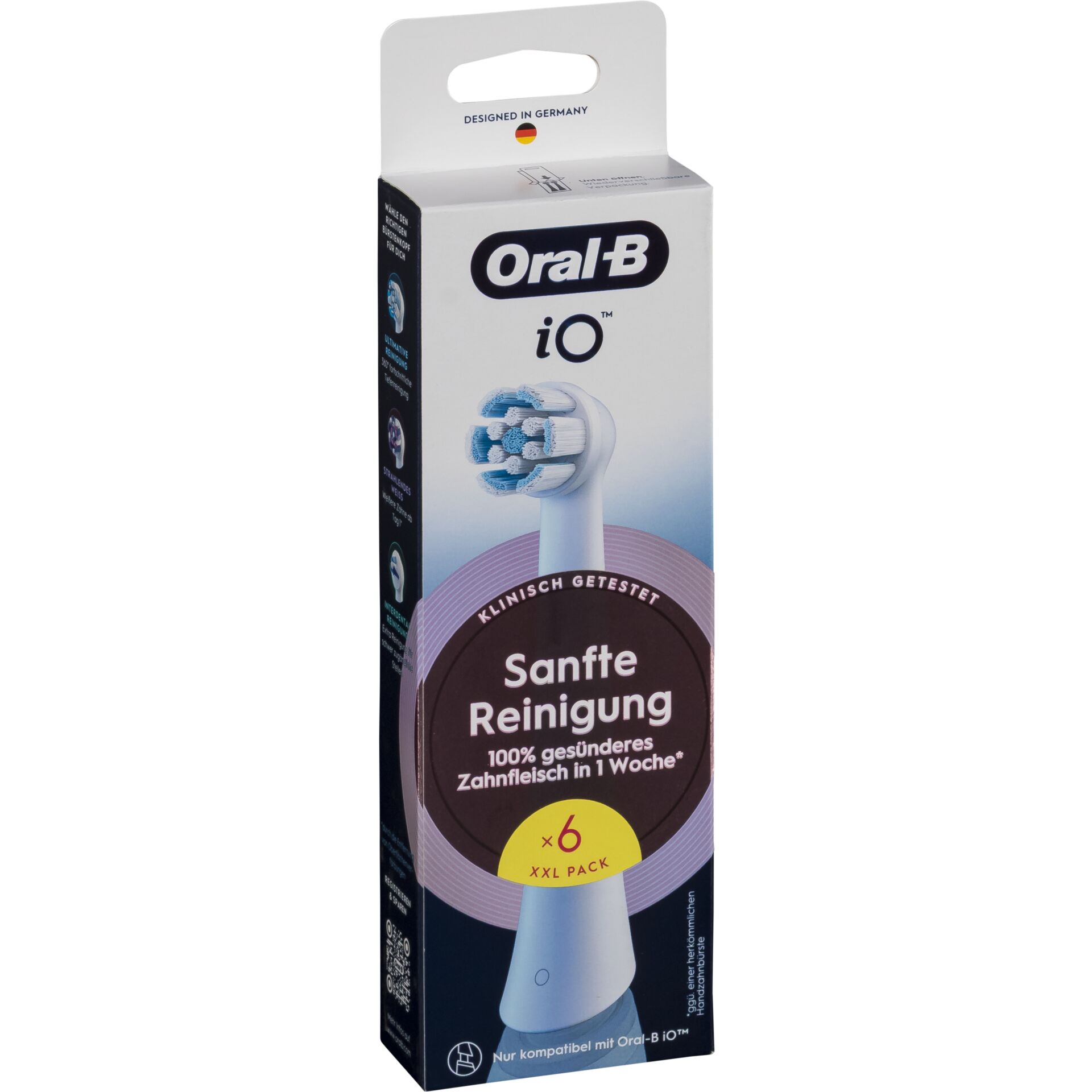 Oral-B iO Toothbrush heads Gentle Ceaning 6 pcs.