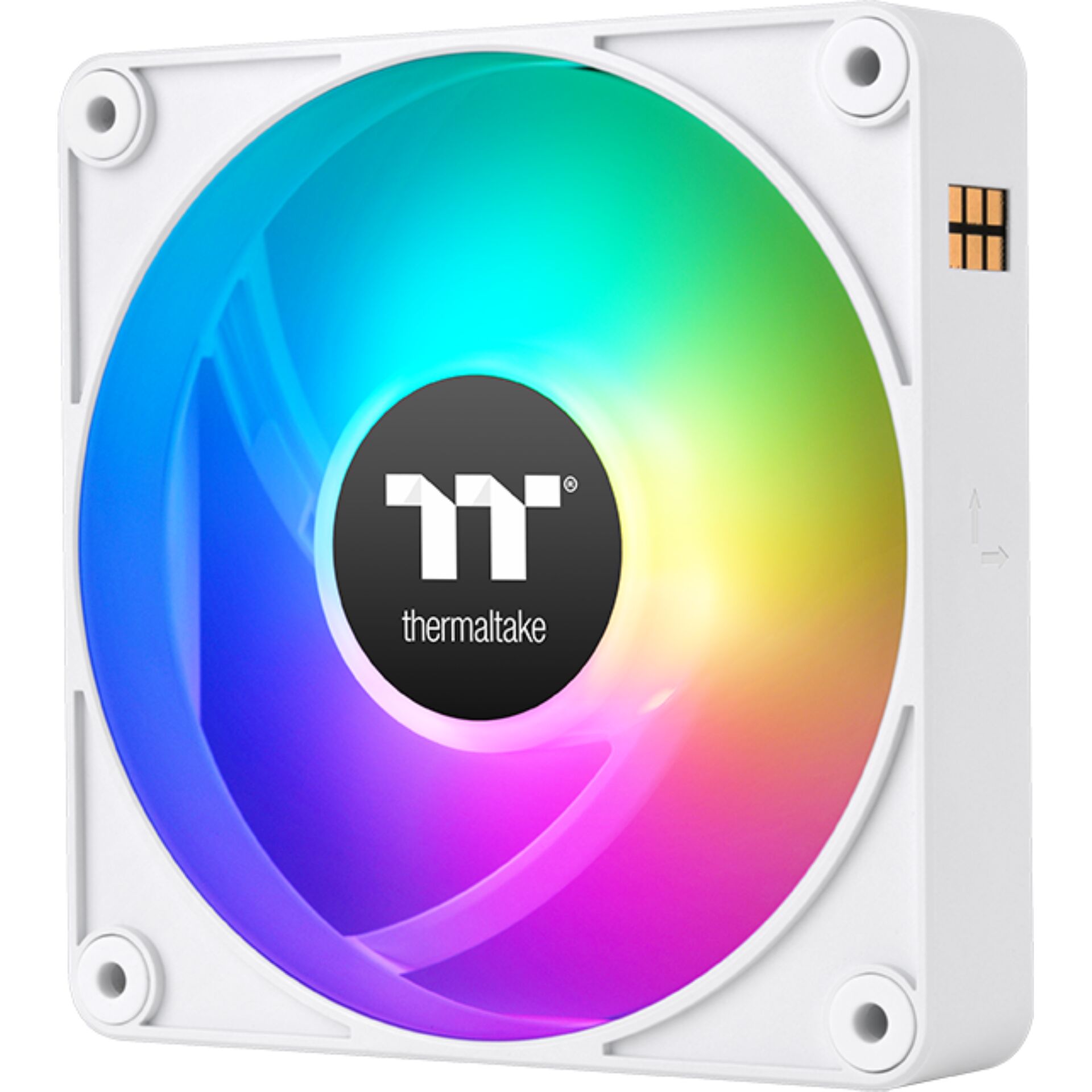 Thermaltake CT120 EX ARGB Sync PC Cooling Fan White 3 Pack