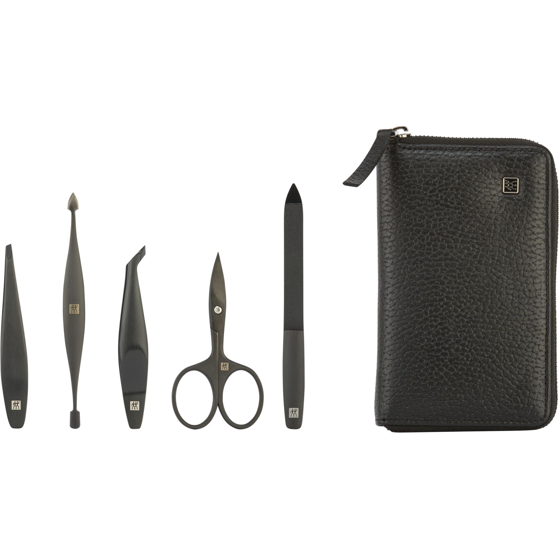 ZWILLING Manicure Set Leather 5-pc Black