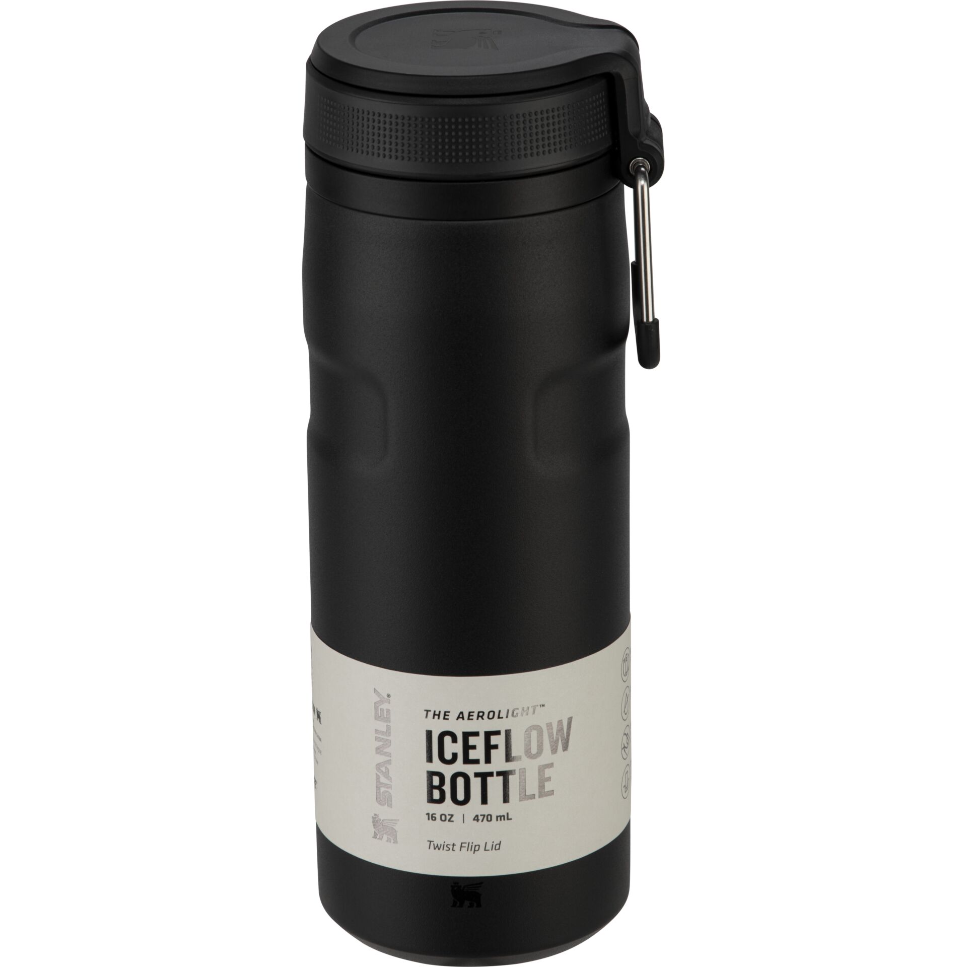 Stanley Iceflow Bottle Twist Flip 0,47 L Black 2.0