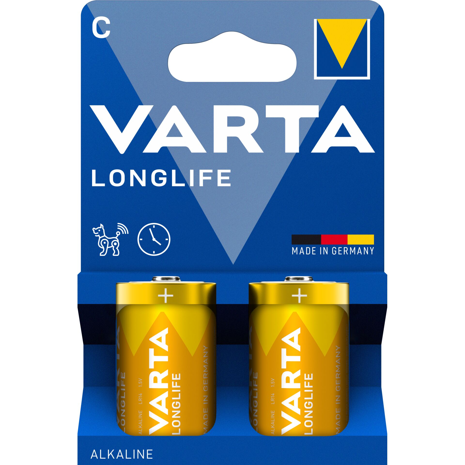 60x2 Varta Longlife Baby C LR 14 packing unit Outer Box