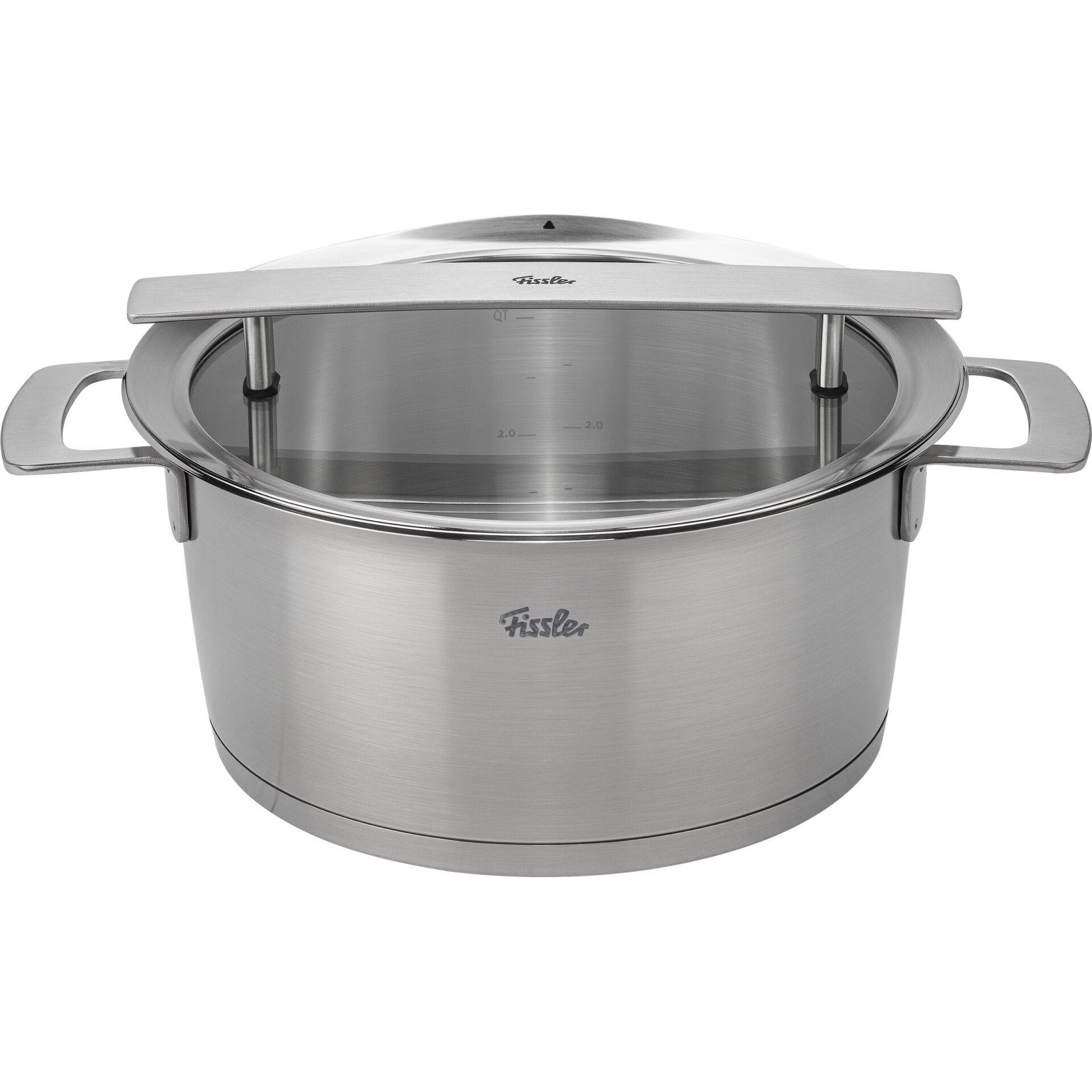 Fissler Phi Collection Stew Pot with Glass Lid 24cm, 5.1 L