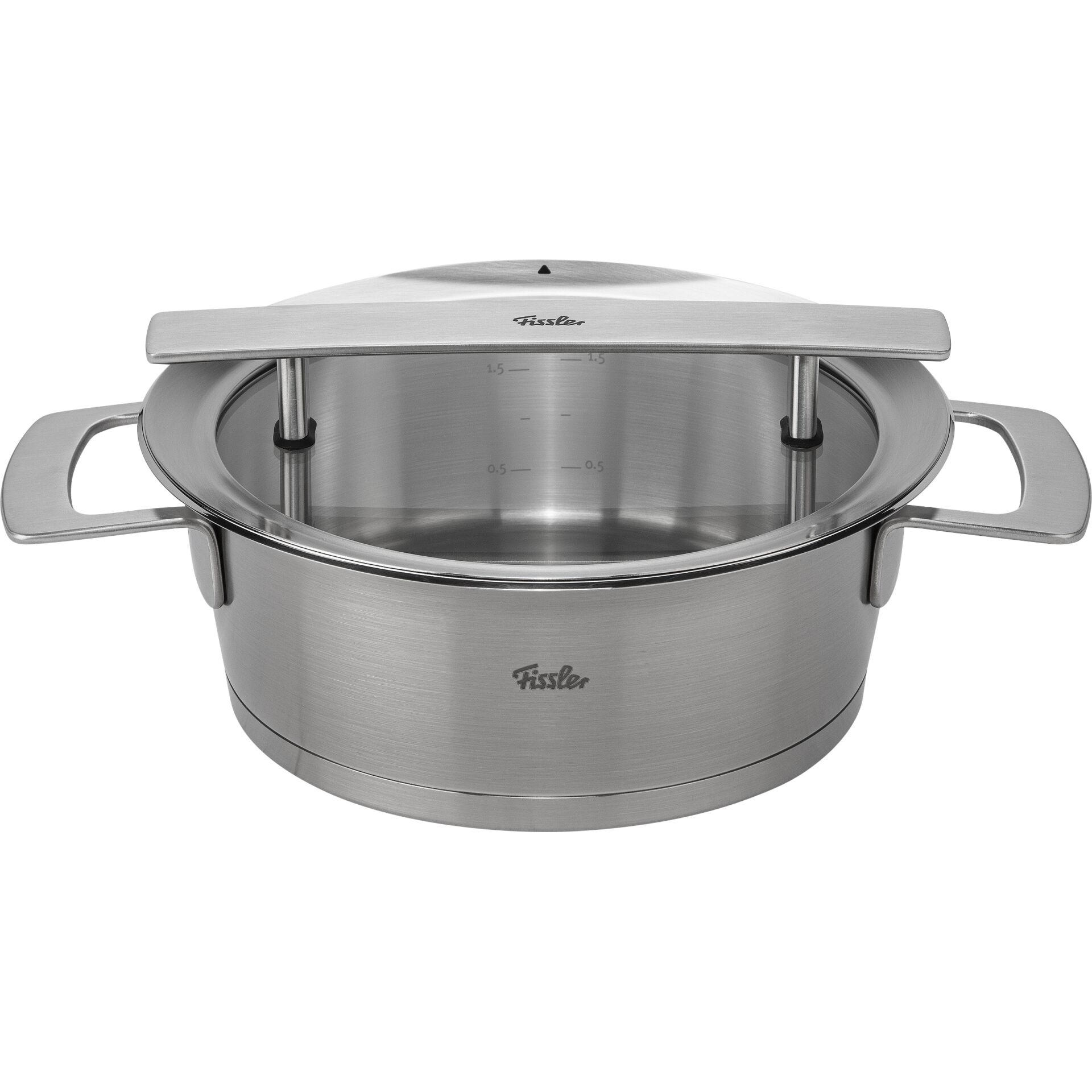 Fissler Phi Collection Casserole with Glass Lid 20 cm, 2.3 L