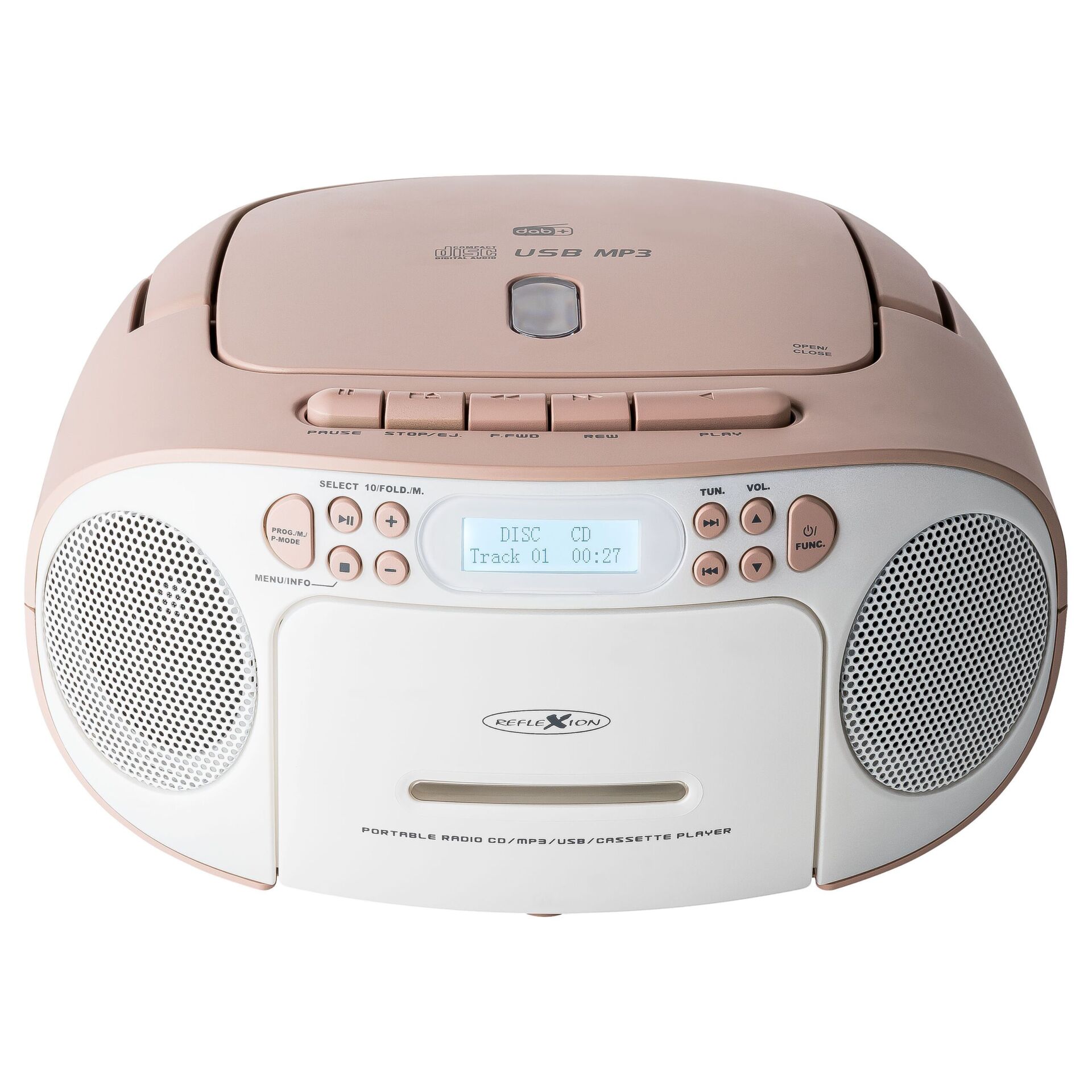 Reflexion RCR2260DAB white/pink