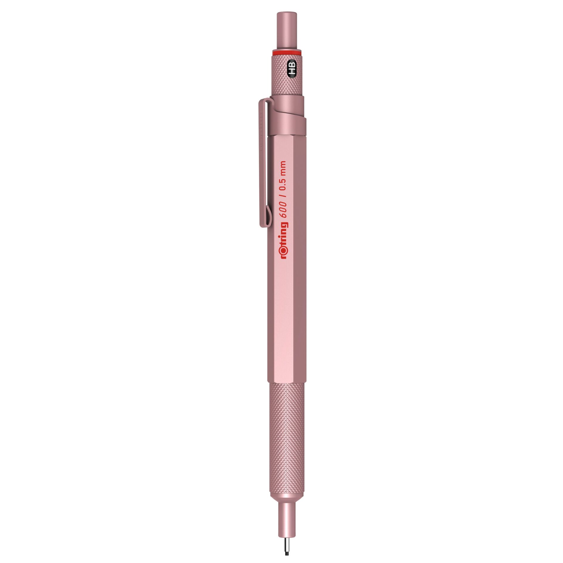 rotring 600 Mechanical Pencil Metallic Rose Gold 0.5 mm