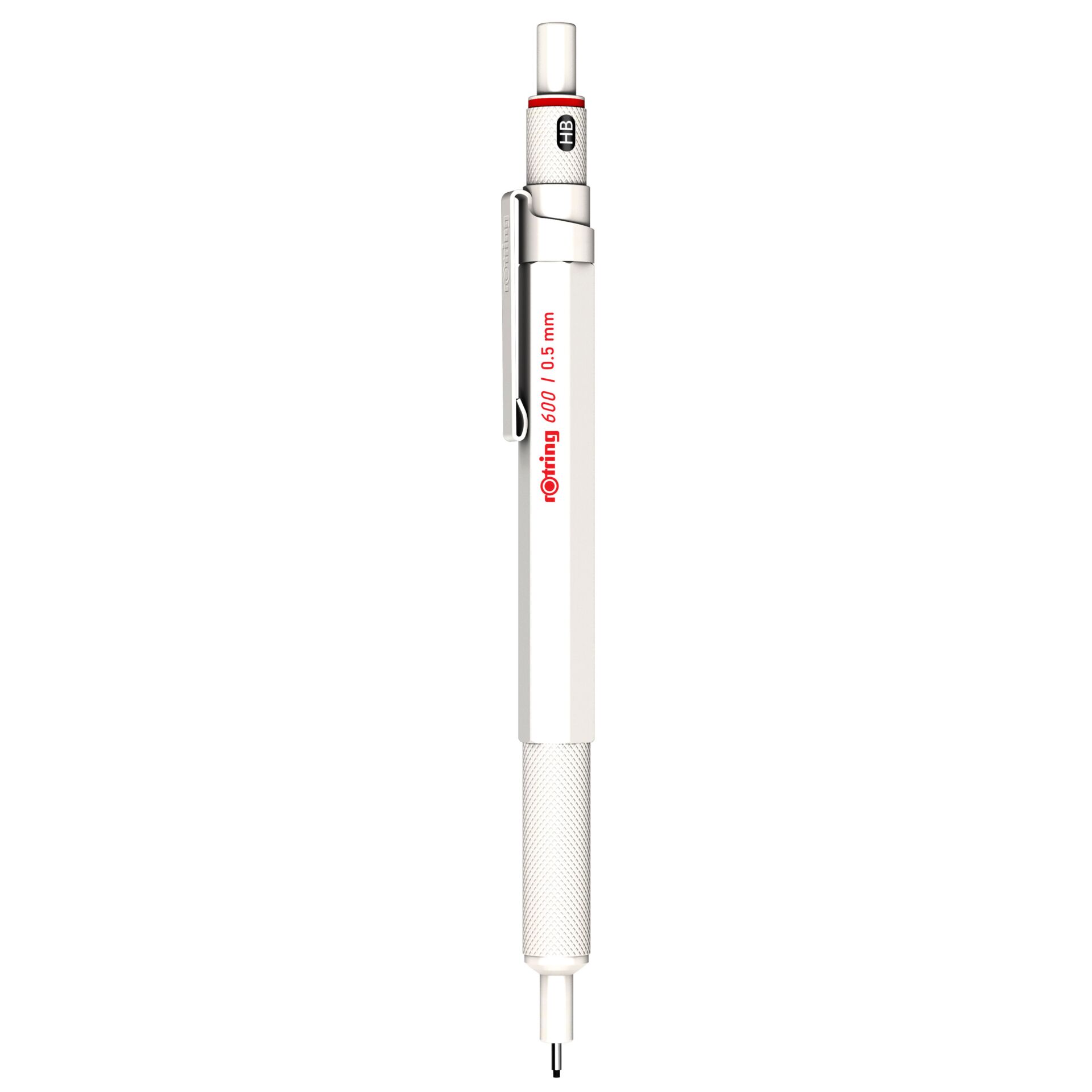 rotring 600 Mechanical Pencil Metallic Pearl White 0.5 mm