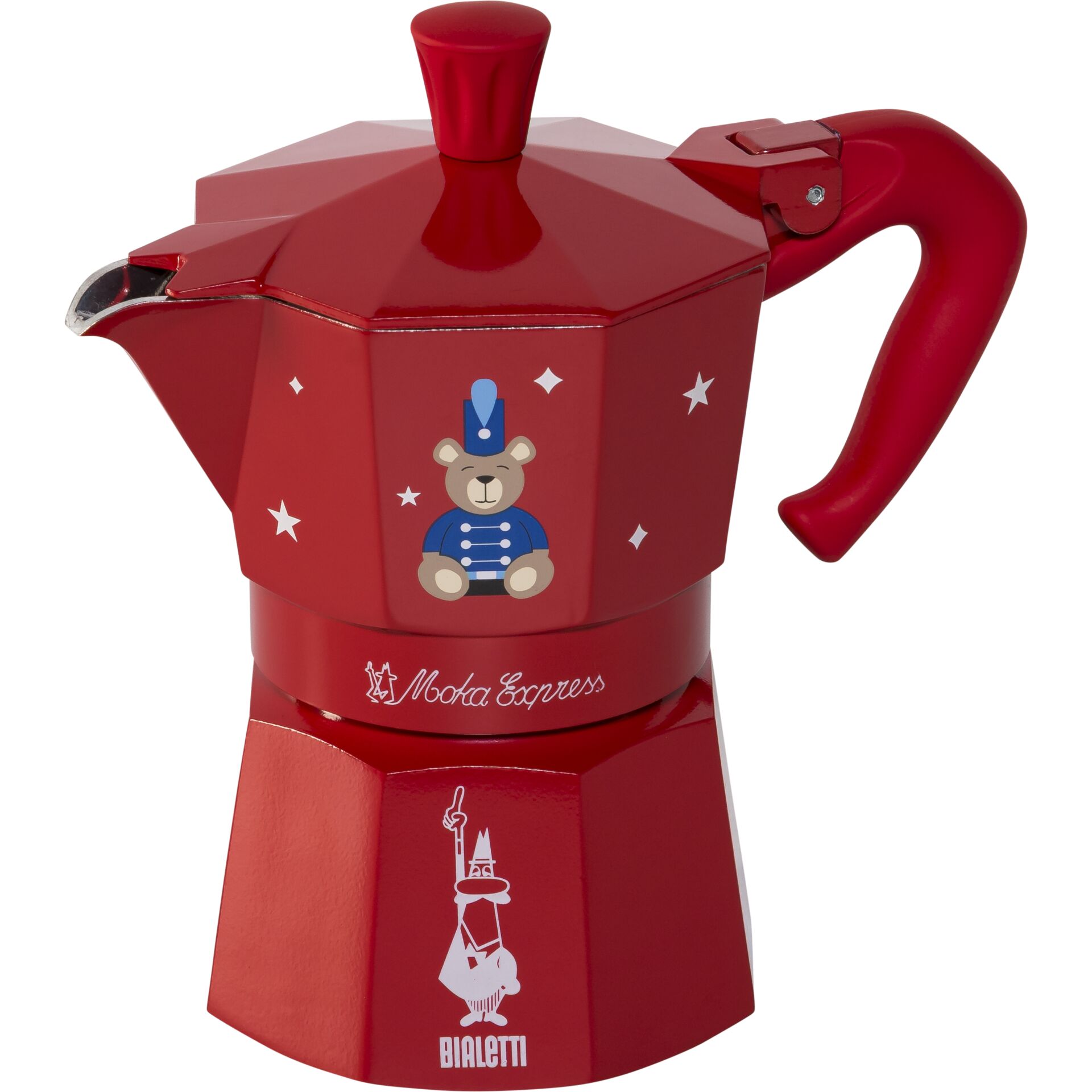 Bialetti Moka Express 3TZ red Joyful Memories