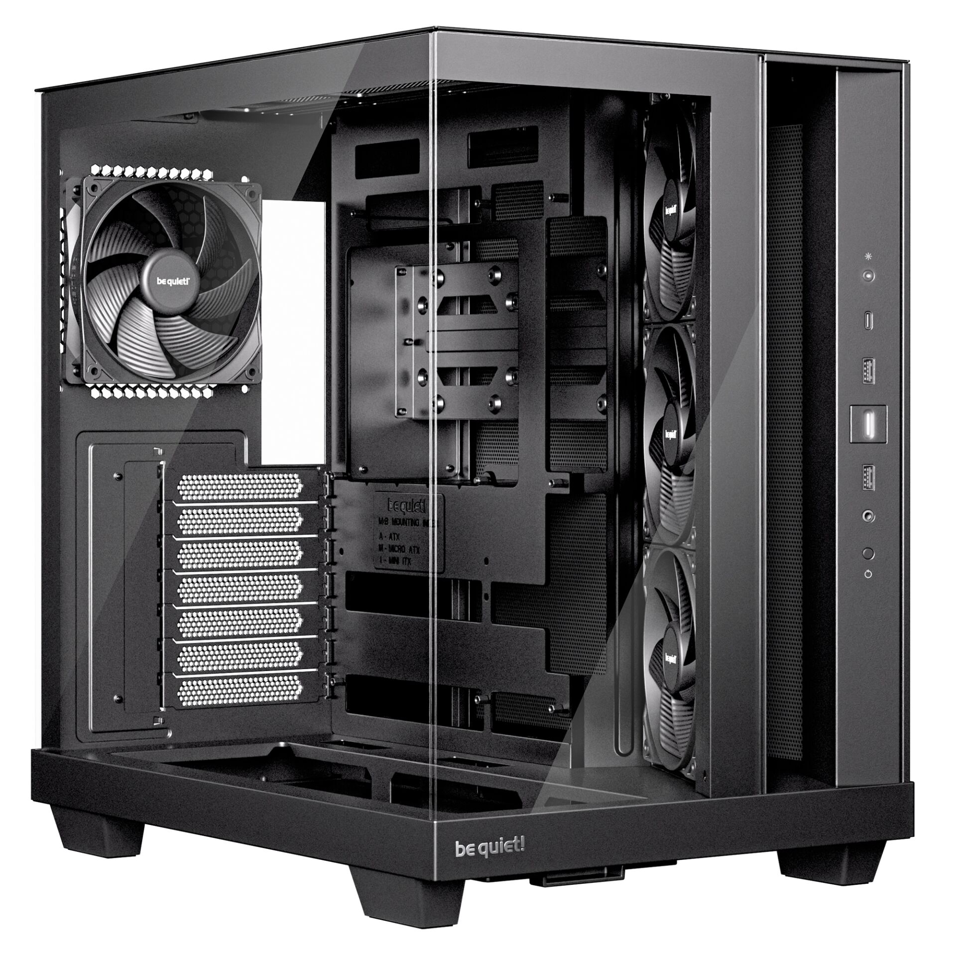 be quiet! LIGHT BASE 500 Black housing