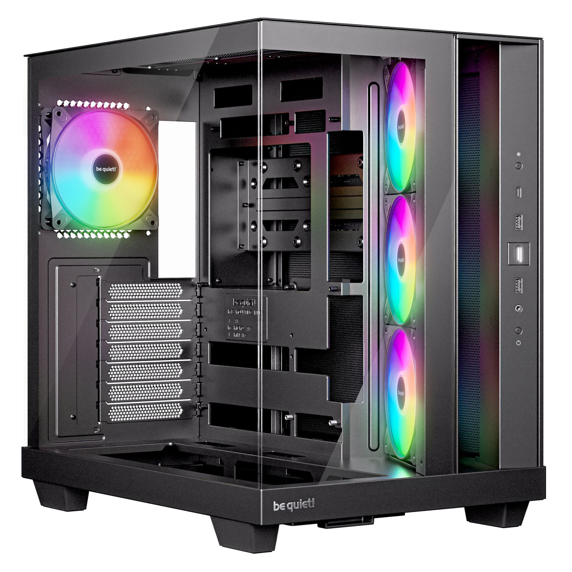 be quiet! LIGHT BASE 500 LX Black housing