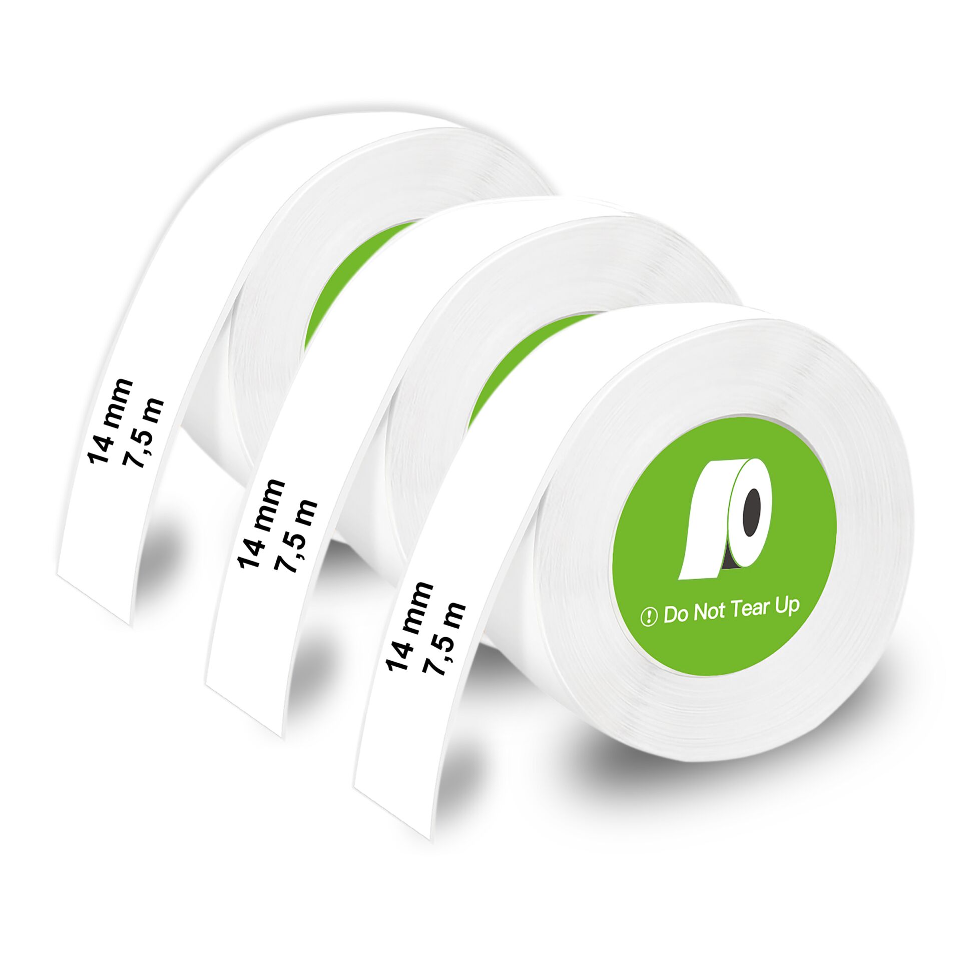 1x3 Olympia Label Roll 14 mm x 40 mm White (540 Labels)