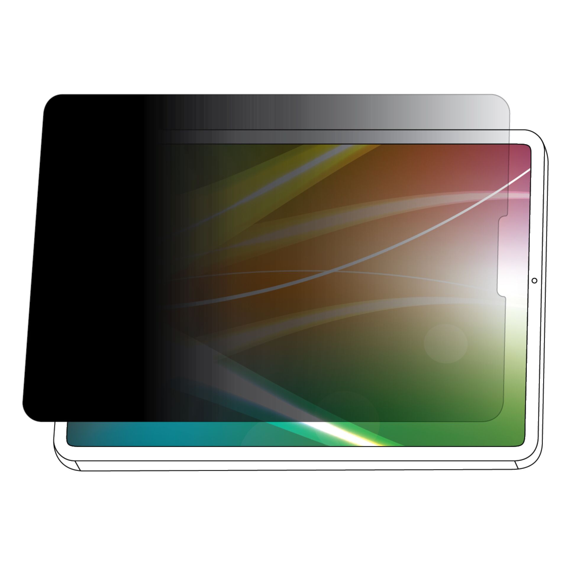 3M BPTMS003 Privacy Filter Bright f Microsoft Surface Go 4