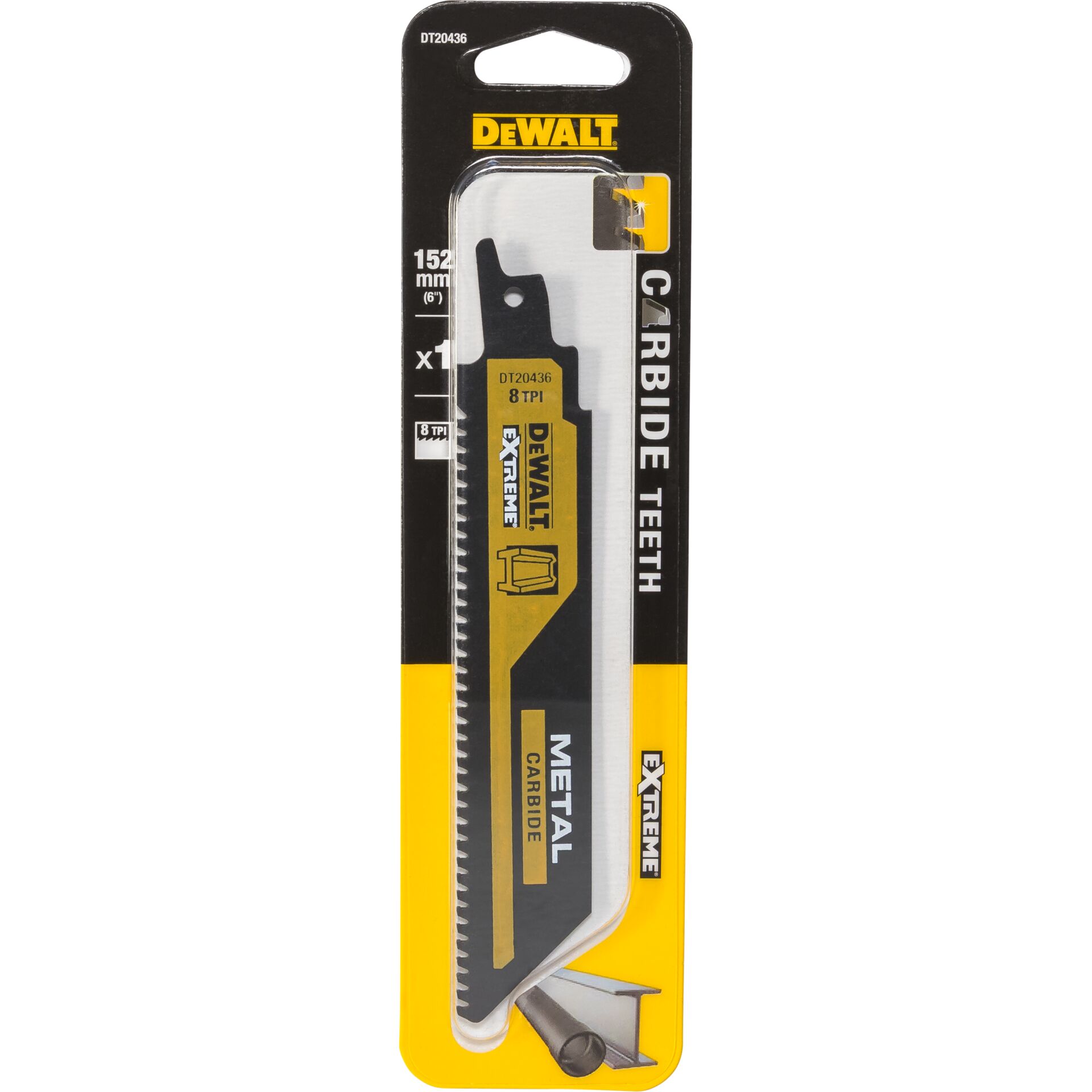 DeWalt DT20436-QZ Recip Blade 152mm