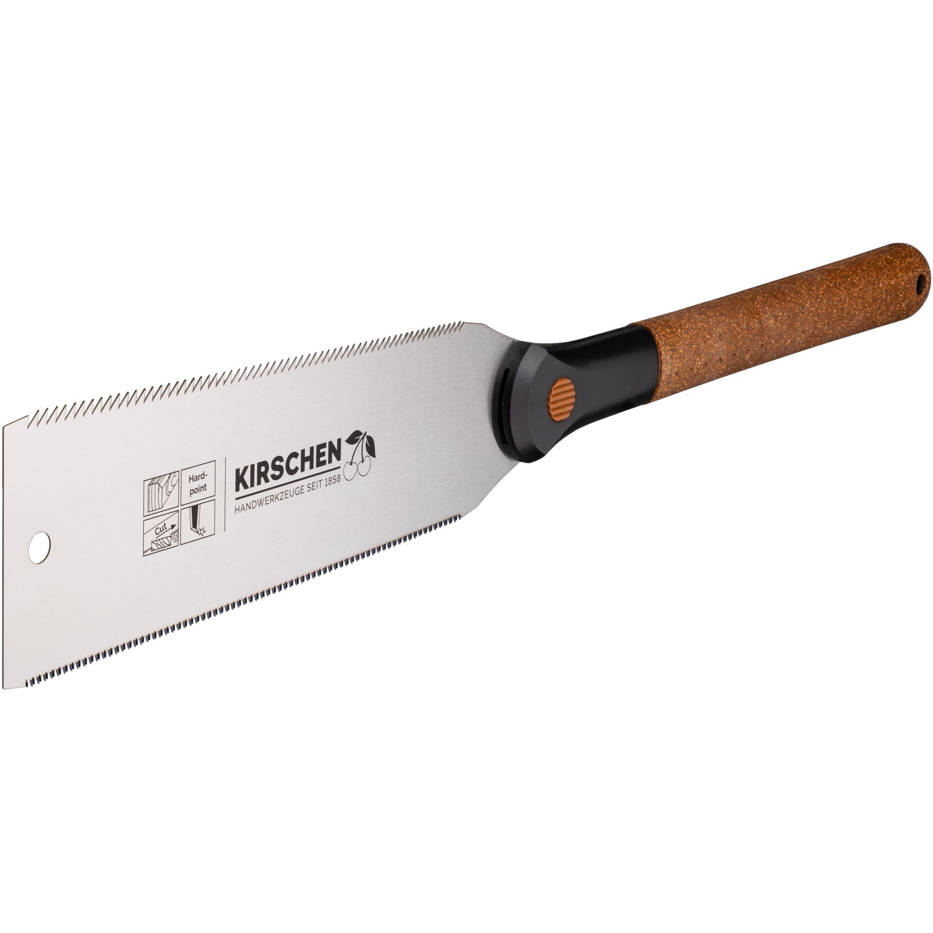 Kirschen Fine cut saw with cork handle, 240 mm RYOBA
