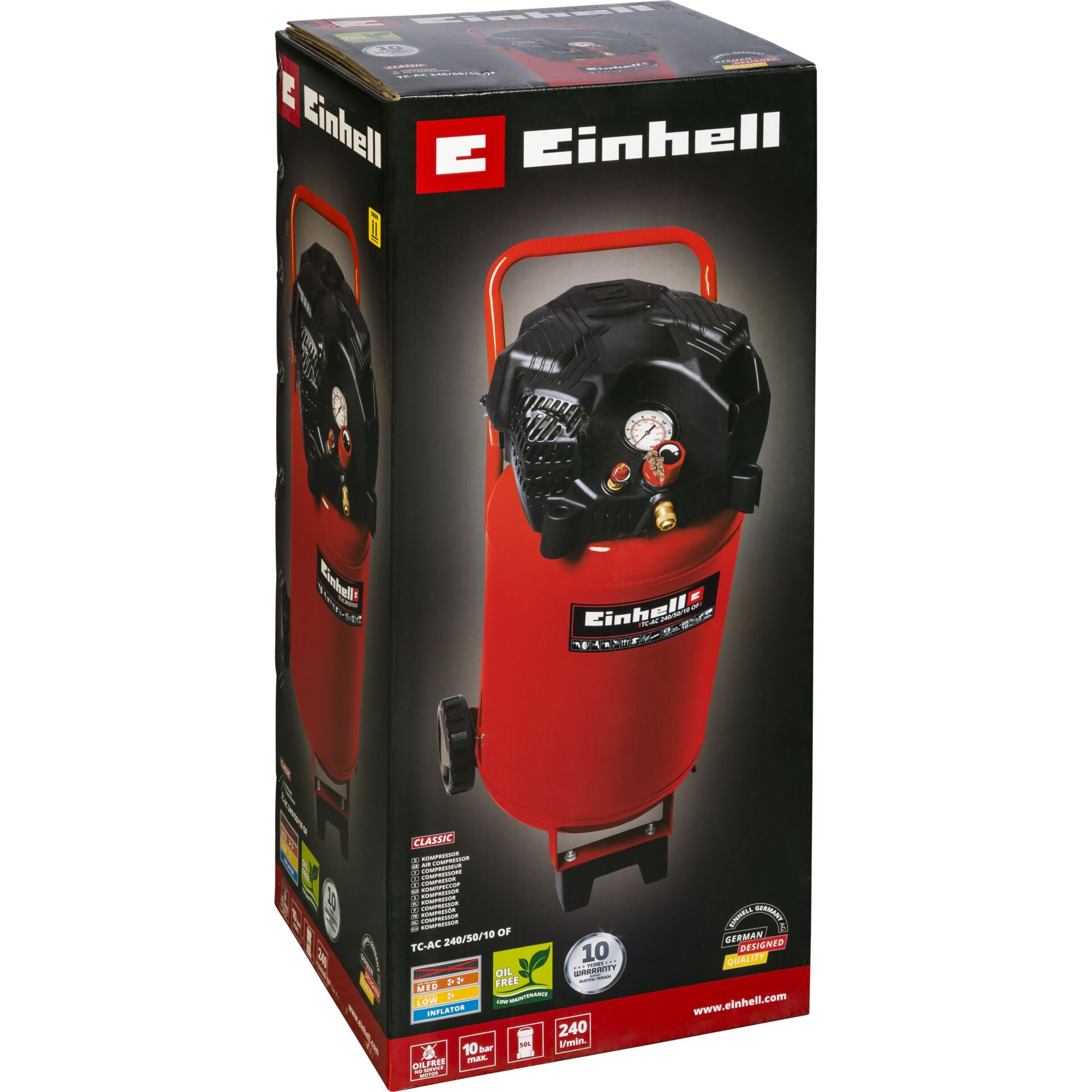 Einhell TH-AC 240/50/10 OF Air Compressor