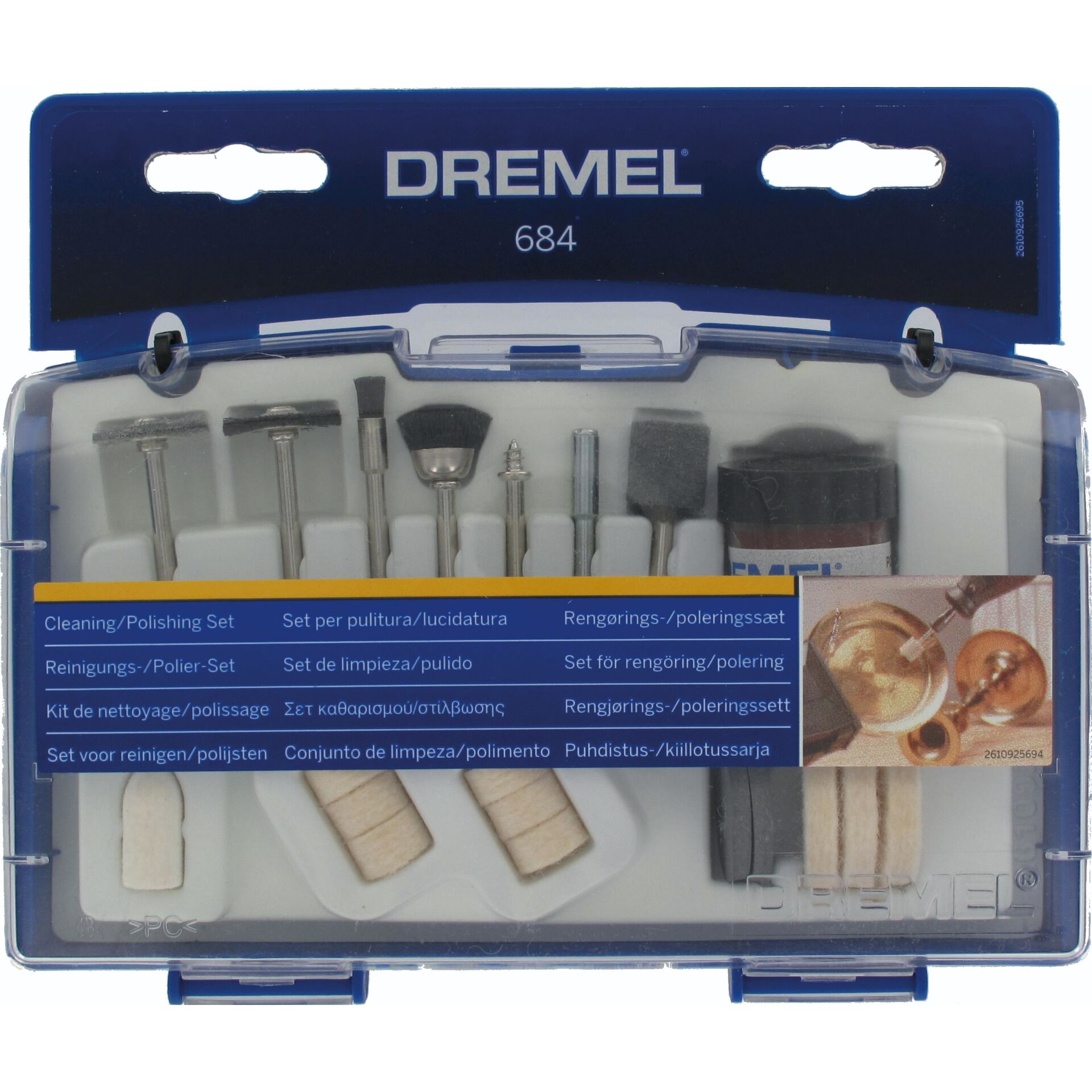 Dremel 684 Cleaning/Polishing Set 20-piece