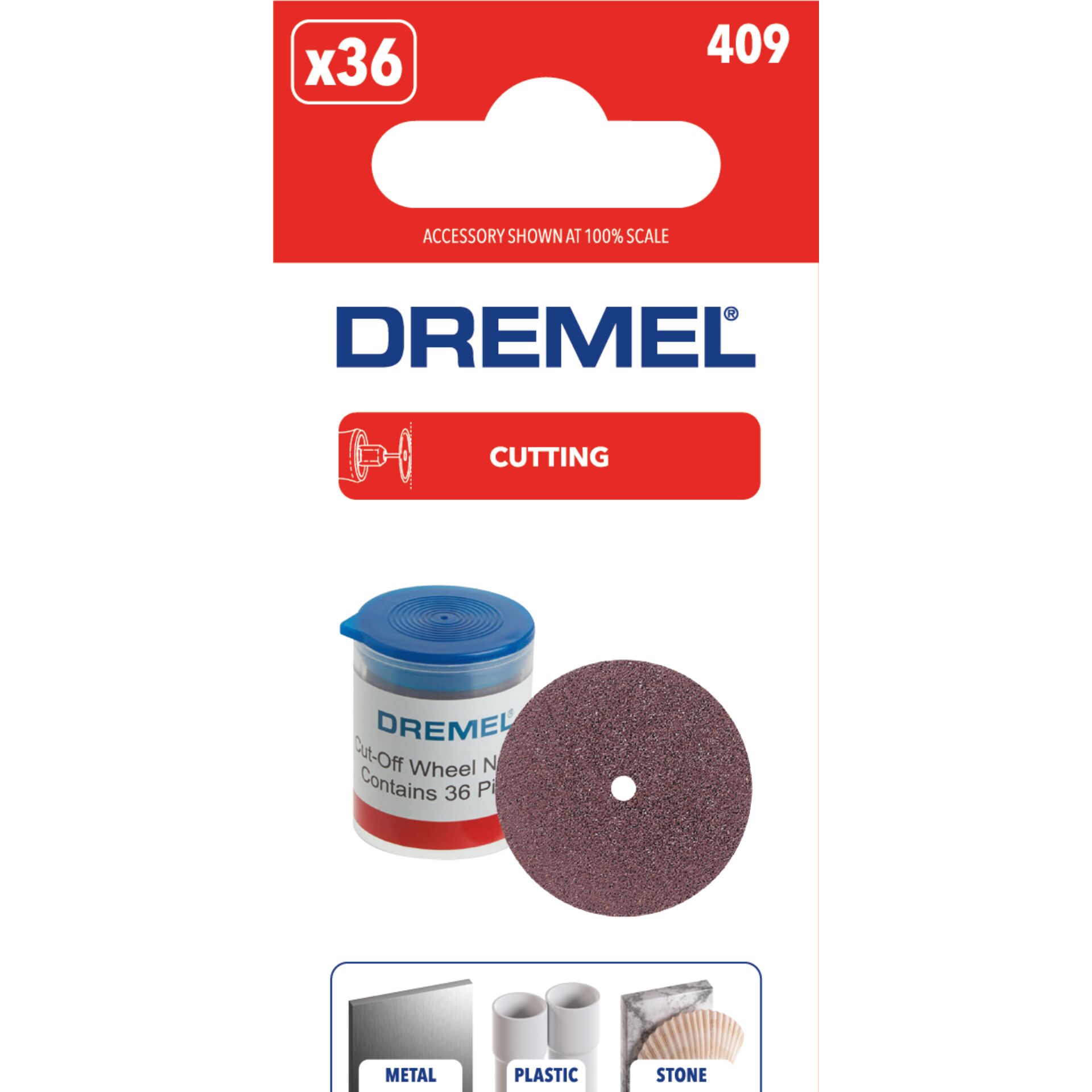Dremel 409 Cut-Off Wheel 24 mm 36-pack