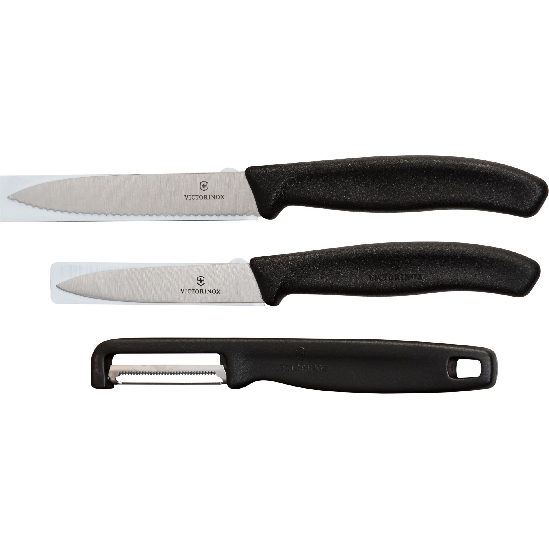 Victorinox Swiss Classic 3 pcs. Vegetable Knife Set with Peeler