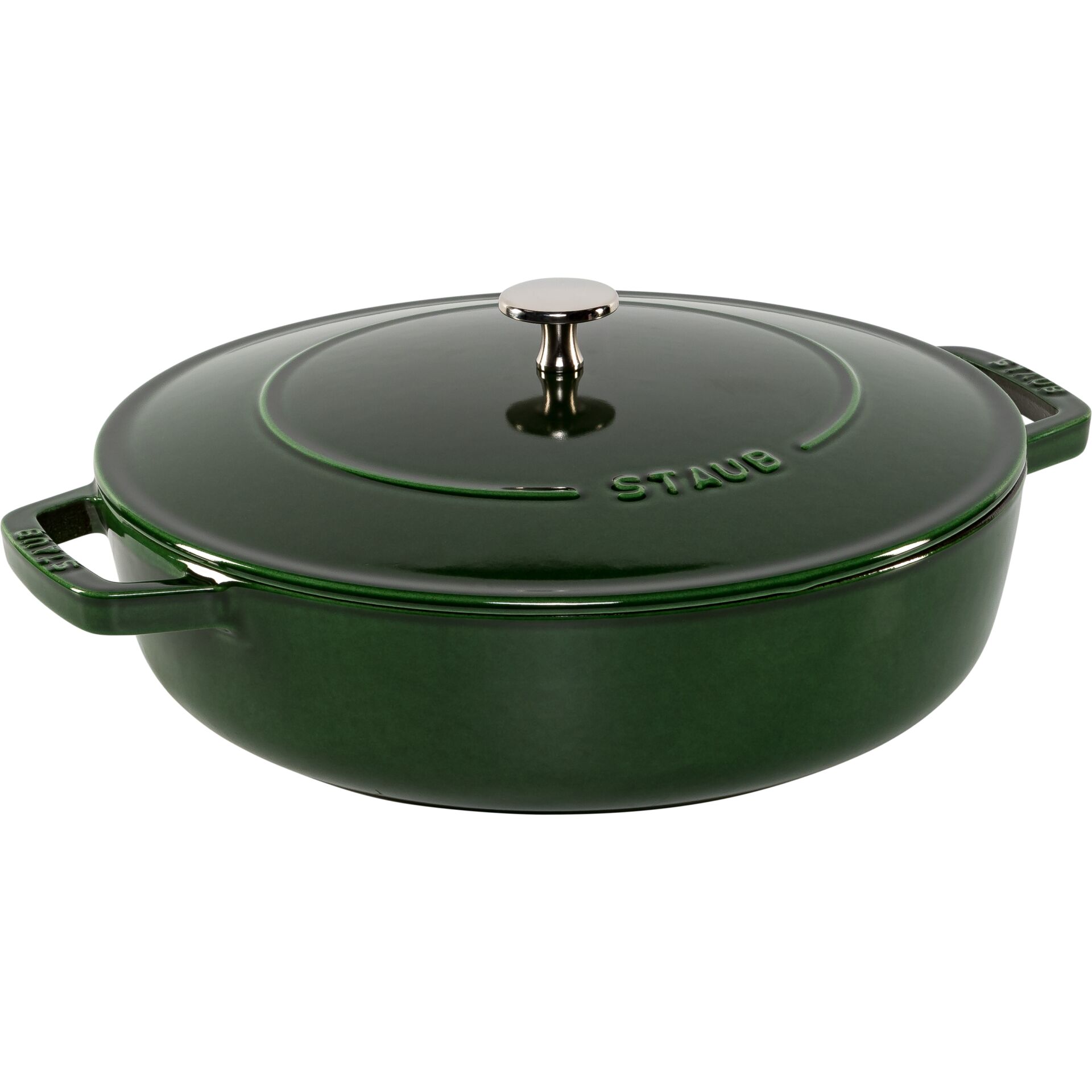 Staub Braiser Chistera 28 cm Basil Green