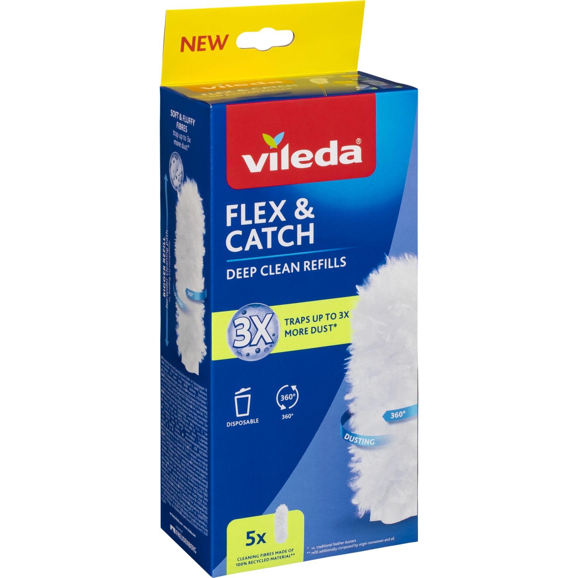 Vileda Flex & Catch Duster Refills - 5 pcs.