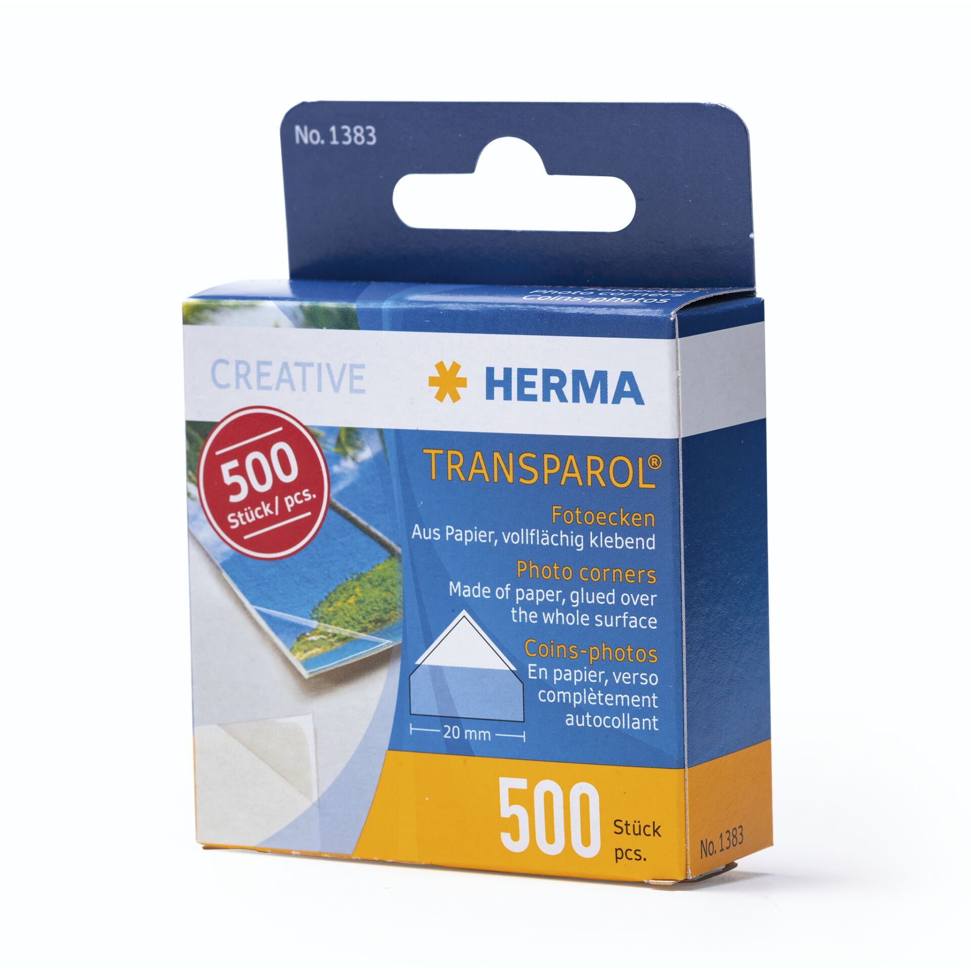 Herma photo corners 500 pcs 1383