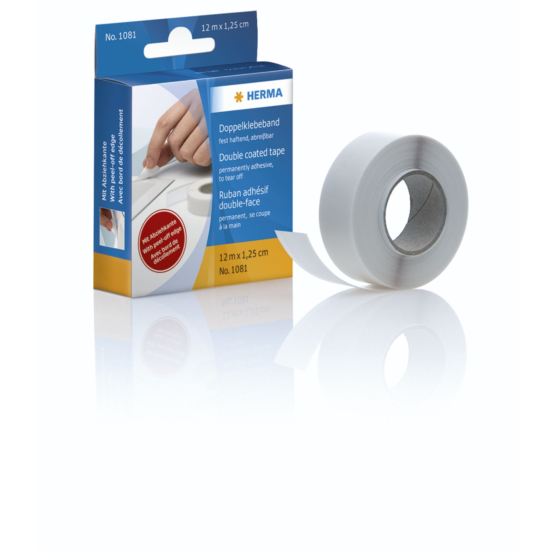 Herma Double Coated Tape 12m 1081