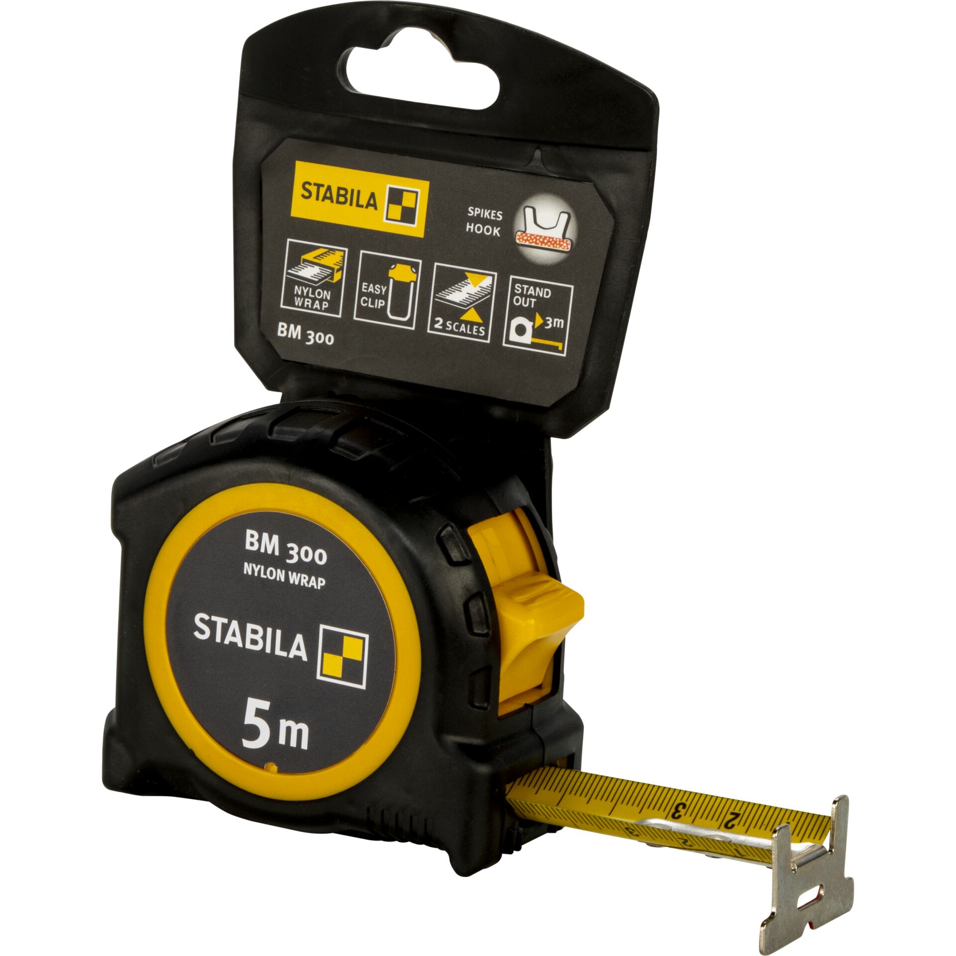 STABILA BM 300, 5 m (cm) Pocket Tape
