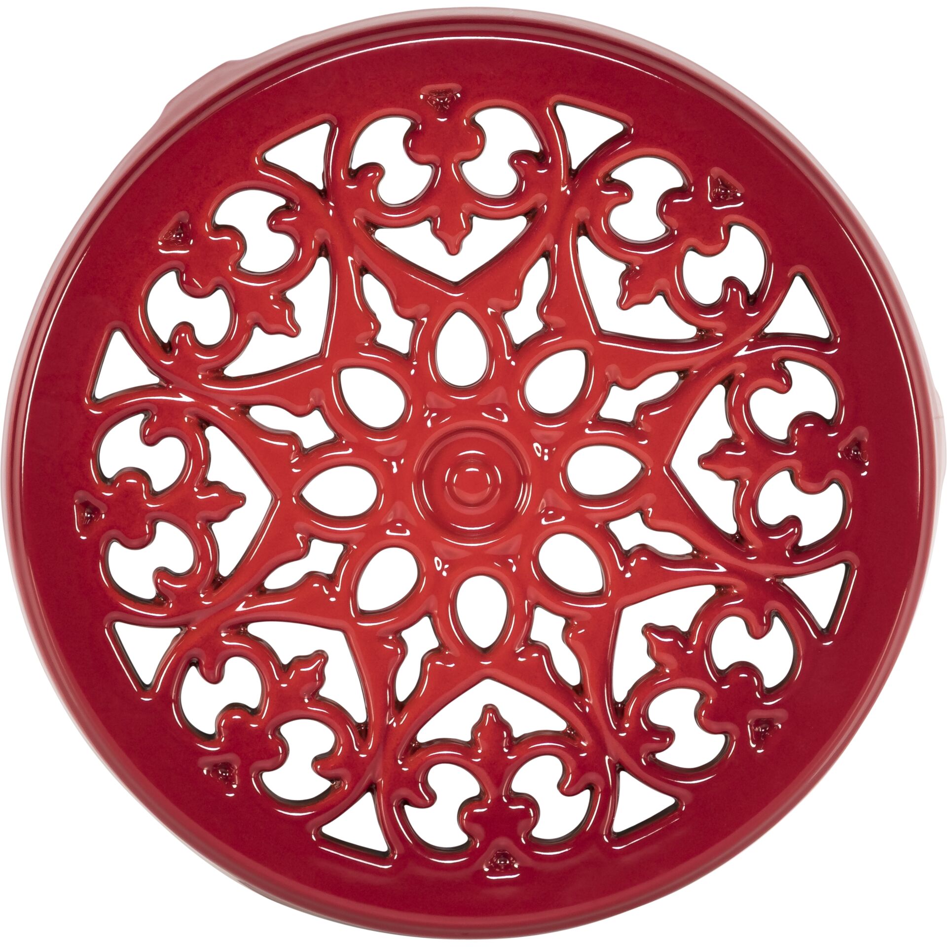 Staub Trivet round 23 cm Cherry Red