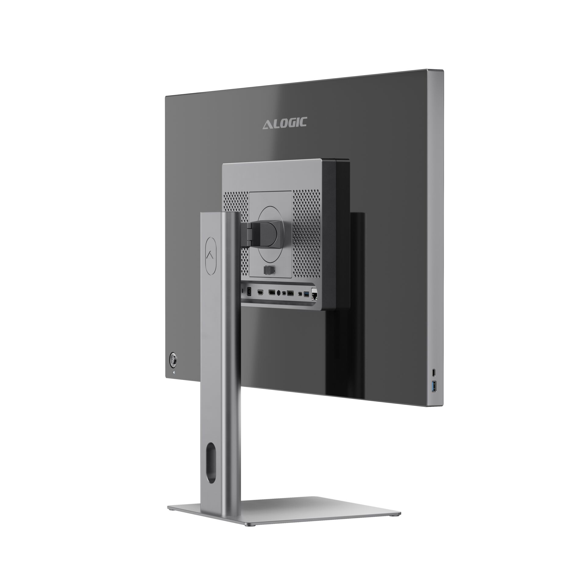 Alogic ASPEKT 32 UHD Matt Docking Monitor Space Grey