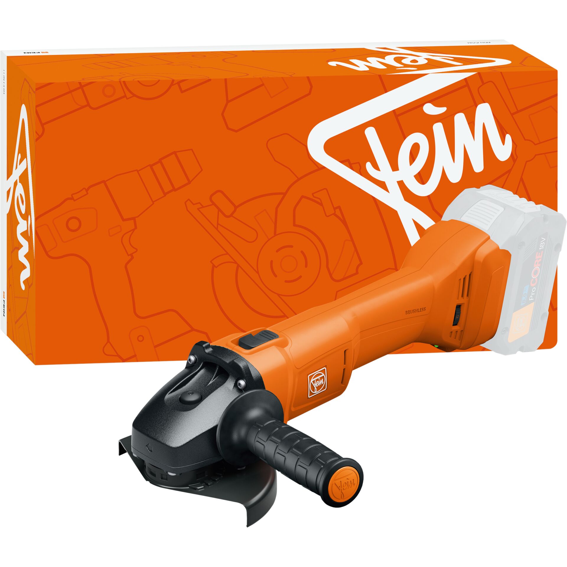 Fein CCG18-125-12 AS N00 Cordless Angle Grinder