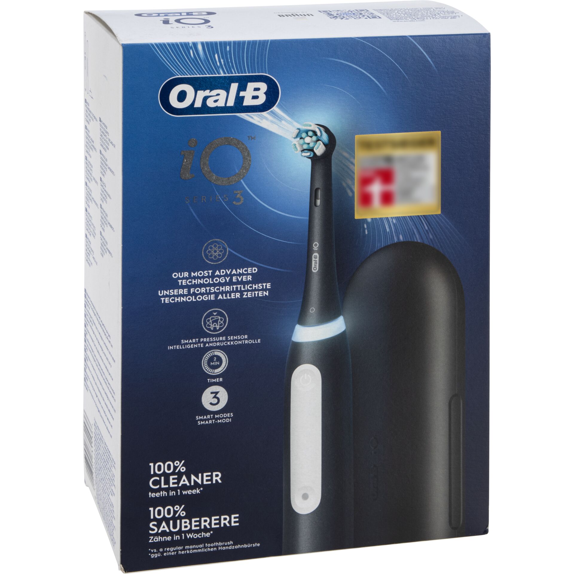 Oral-B iO Series 3 Matt Black with Travel Case