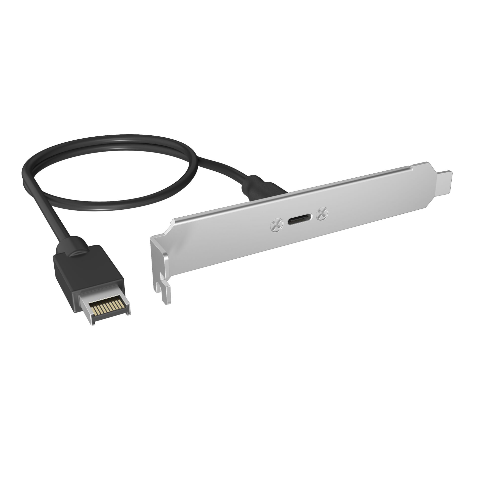 ICY BOX IB-AC553 Adapter USB-E zu USB-C 20Gbit/s