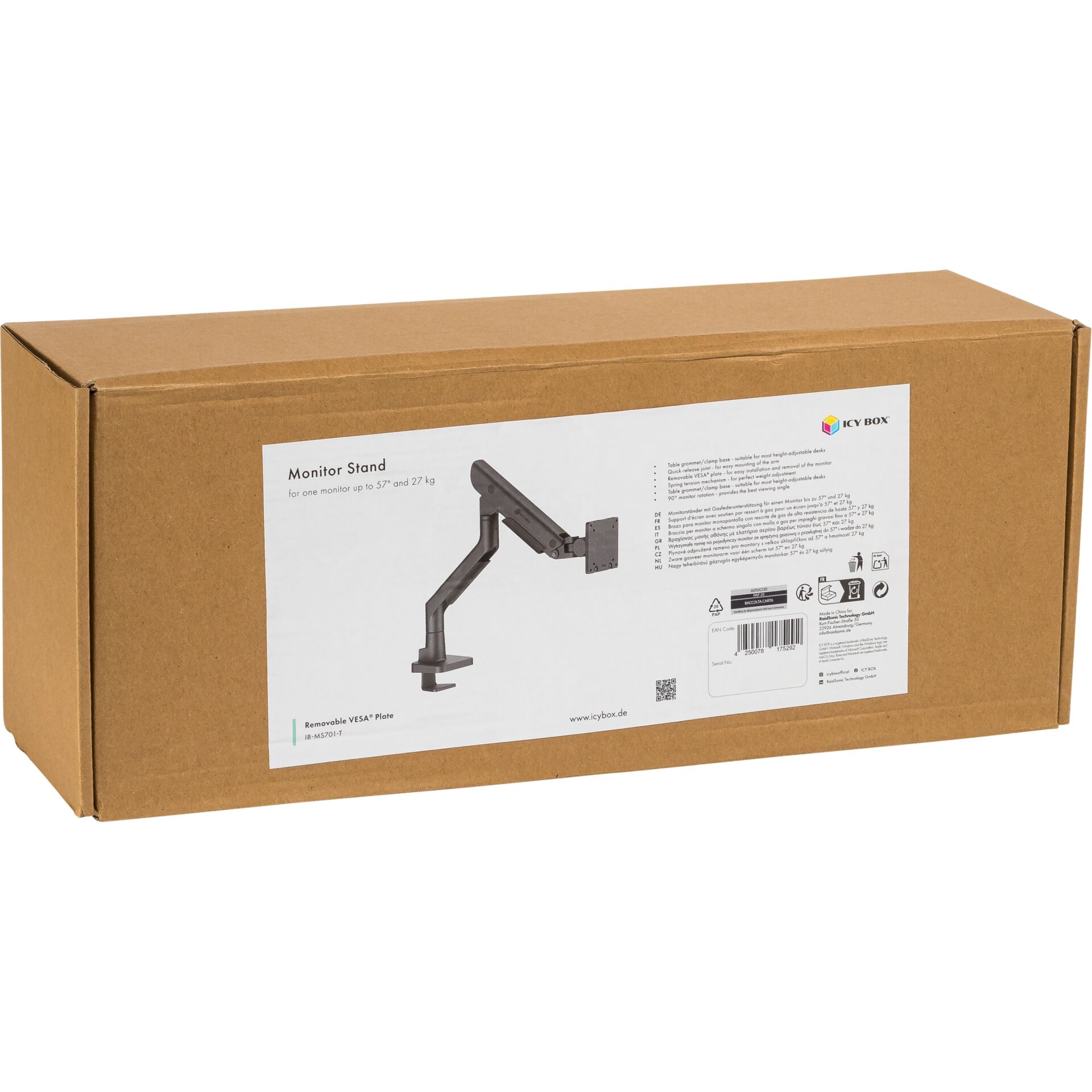 ICY BOX IB-MS701-T Monitor Stand for large screens