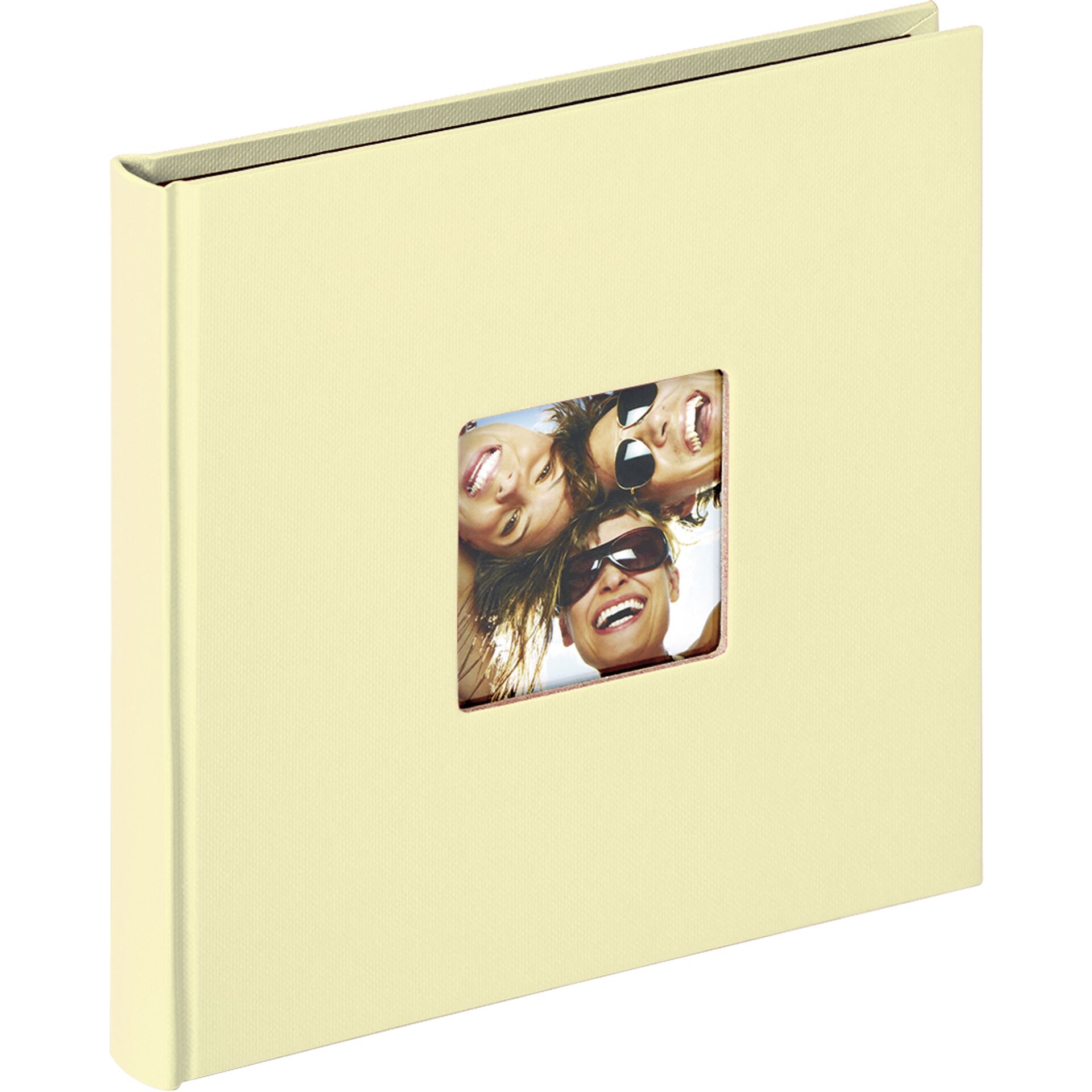 Walther Fun cream 18x18 30 black Pages book bound FA199H
