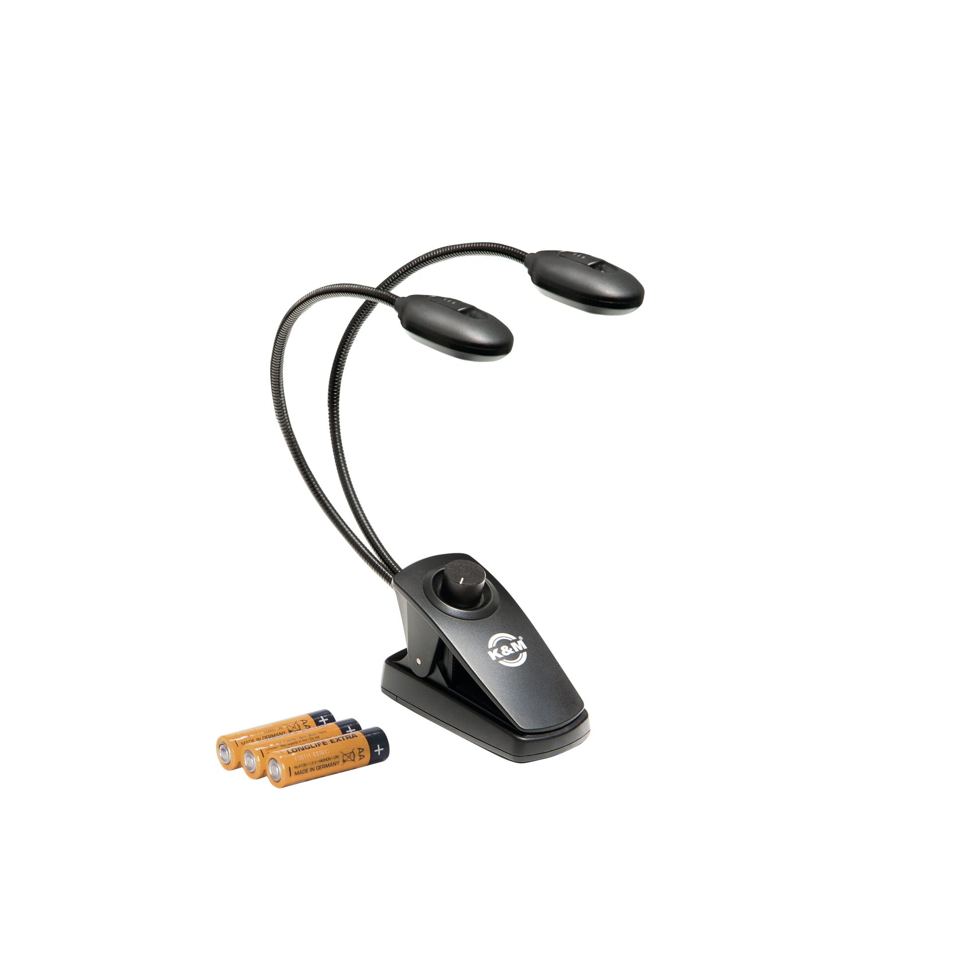 K&M 12271 Music Stand Light Twin Head Pro