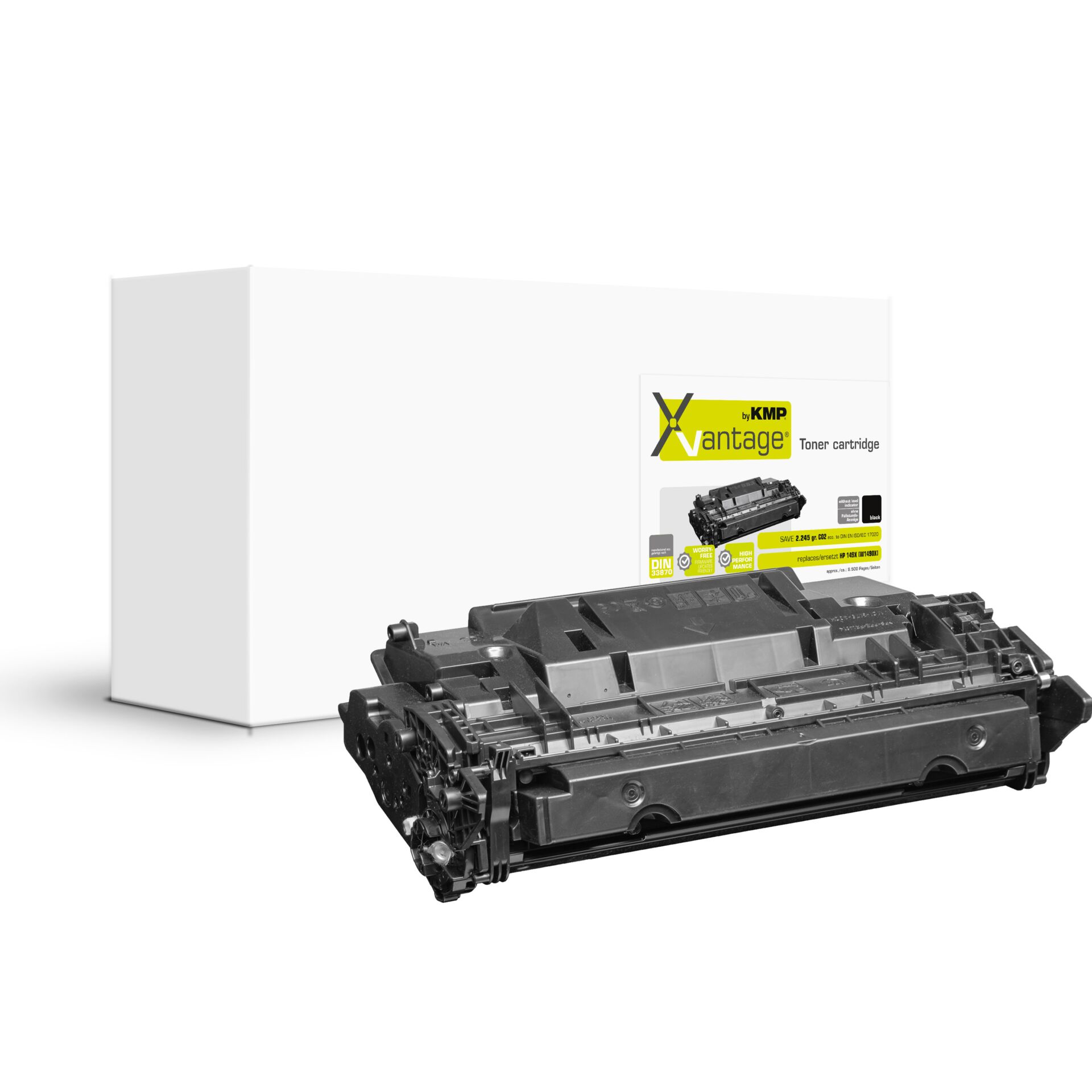 KMP Toner black comp.with HP W 1490 X No. 149 X
