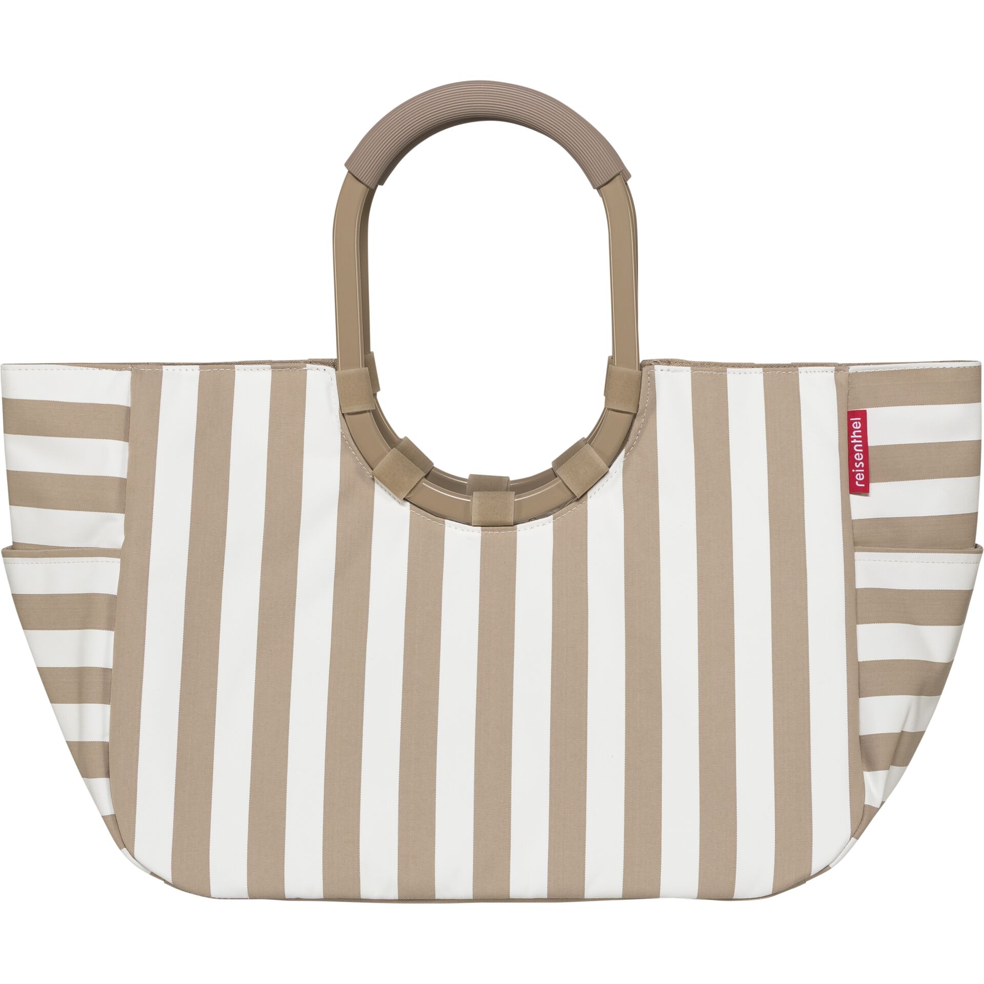 Reisenthel Loopshopper L summerstripes coffee