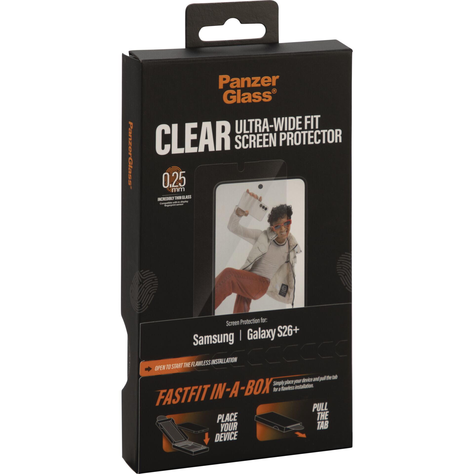 PanzerGlass Screen Protector Galaxy S26+ UWF Fastfit