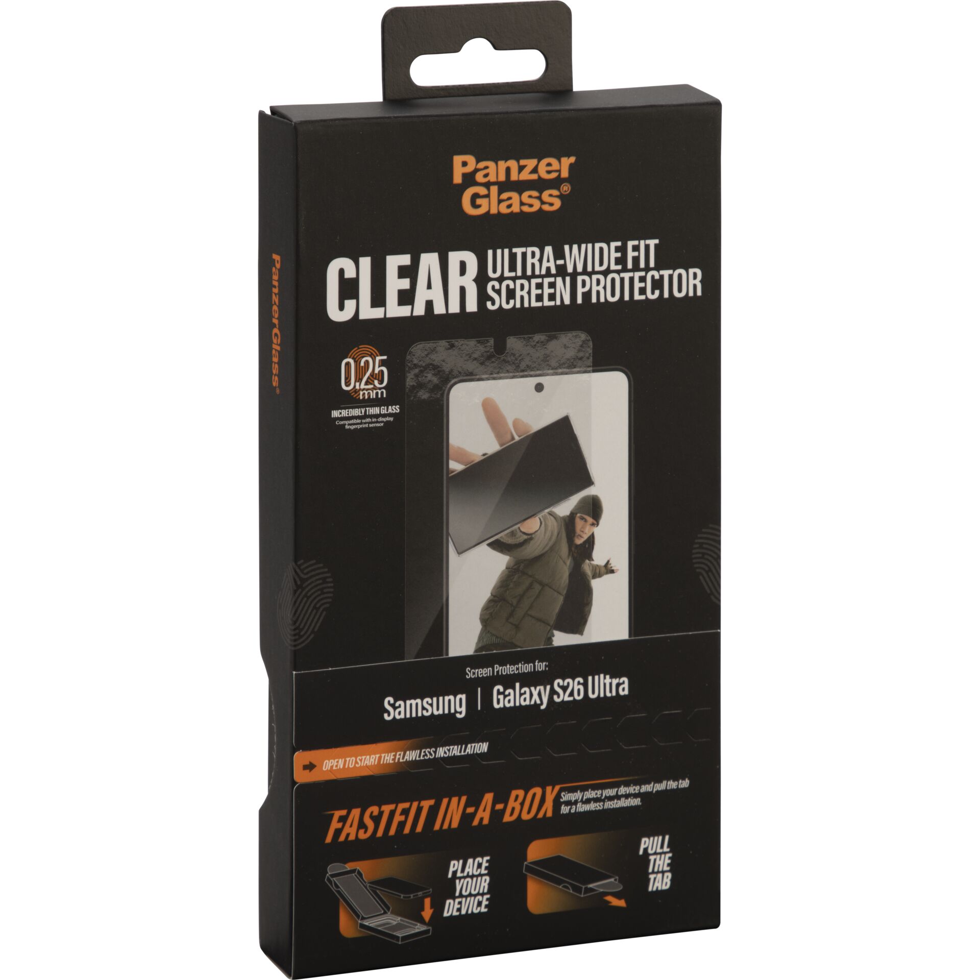 PanzerGlass Screen Protector Galaxy S26 Ultra UWF Fastfit