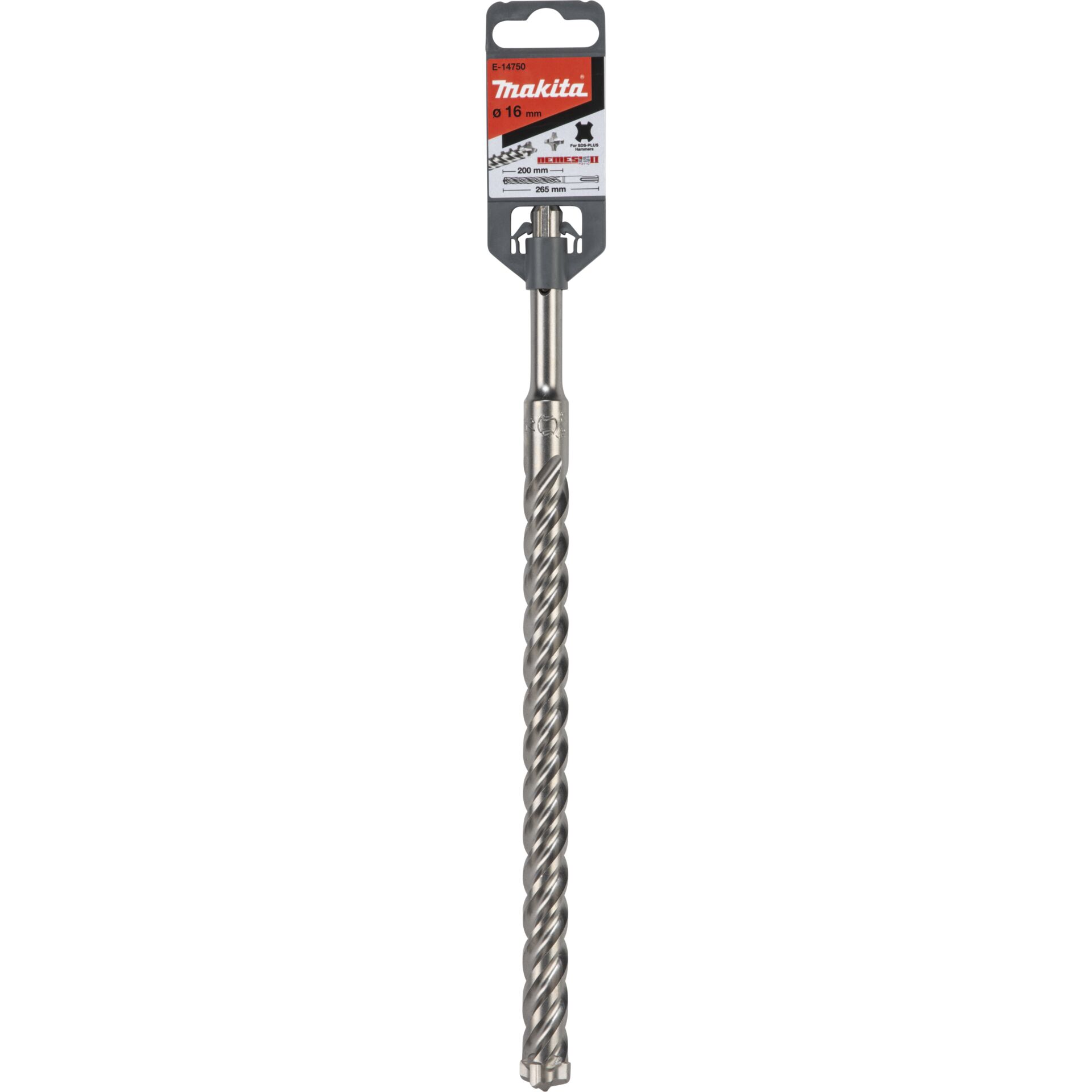 Makita NEMESISII SDS-PLUS Drill Bit 16x265